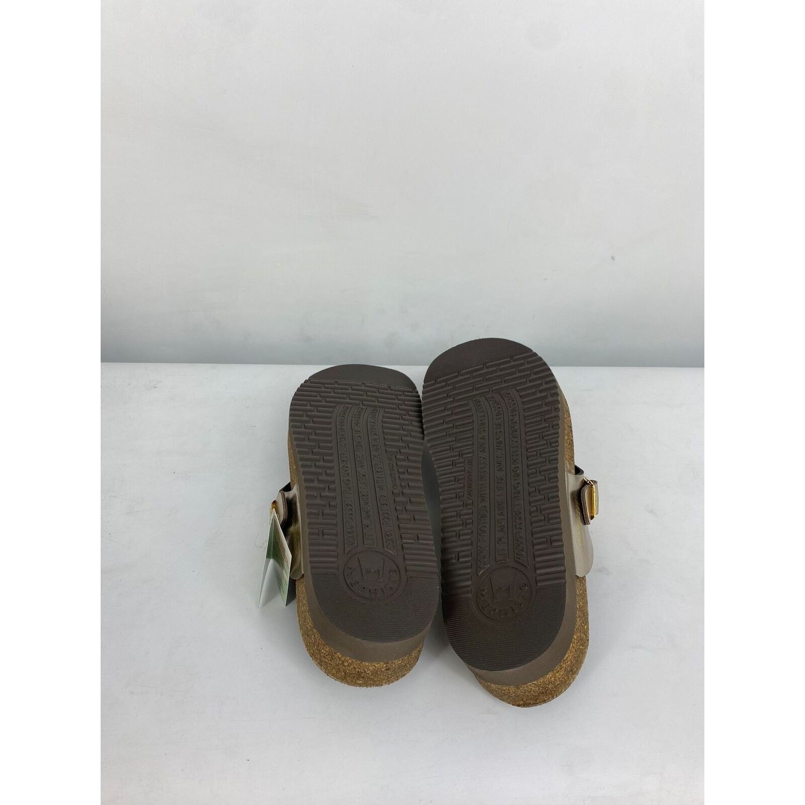 Mephisto MEPHISTO WOMEN'S HELEN CORK FOOTBED SANDAL PLATINUM SIZE 12 Size US 12 / IT 42 - 6 Thumbnail