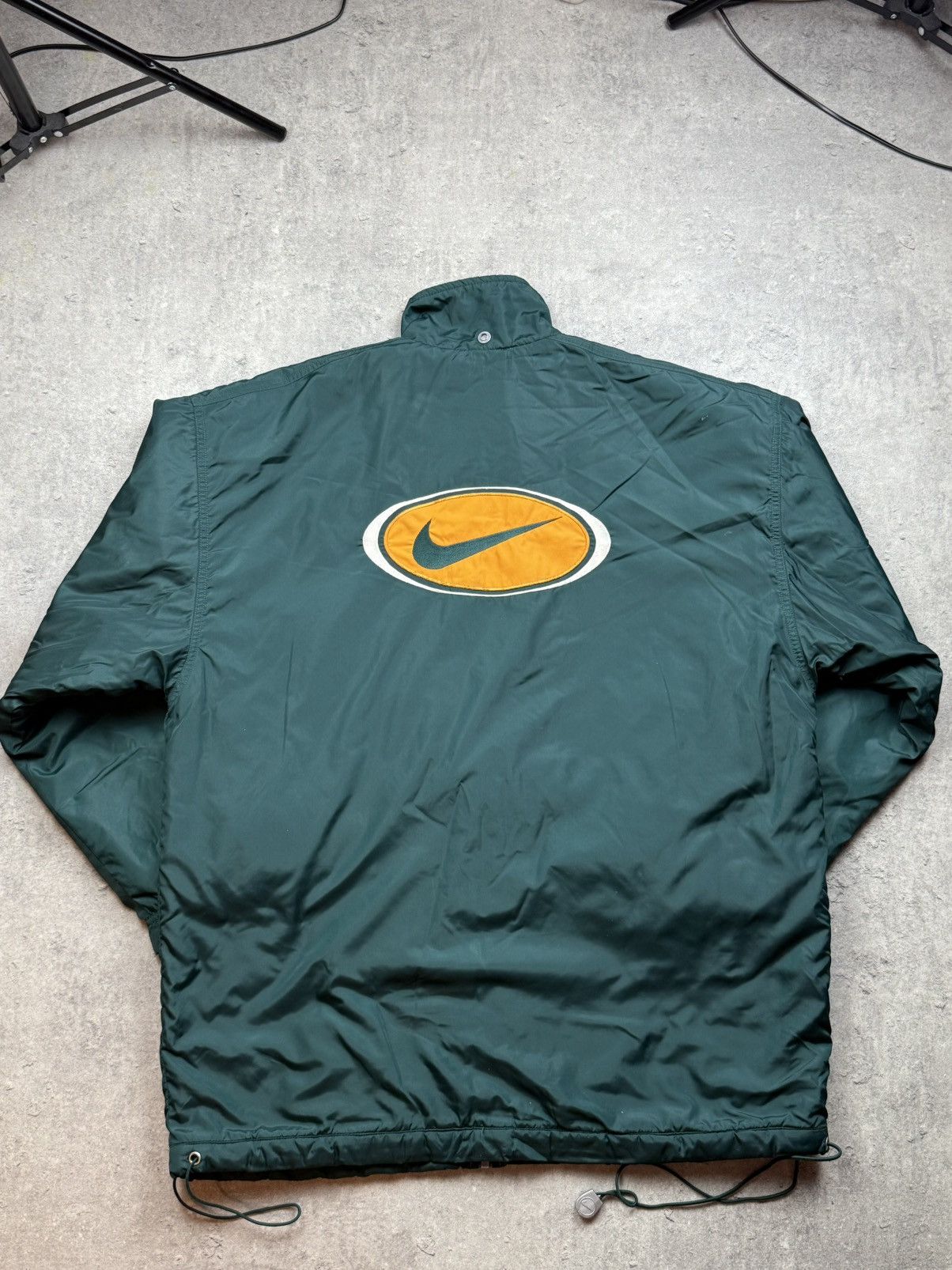 Nike 90’s Nike vintage rare big logo swoosh jacket streetwear y2k Size US M / EU 48-50 / 2 - 1 Thumbnail