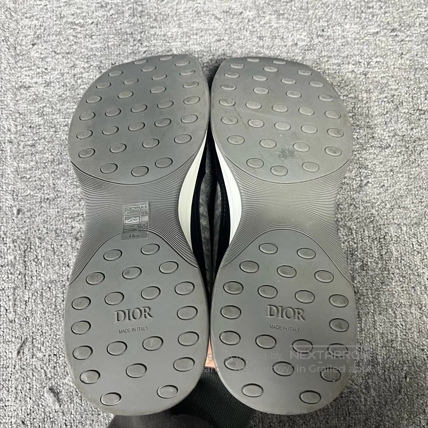 Japanese Brand Dior B25 Black Low-Top Casual Shoes. Size US 10 / EU 43 - 5 Thumbnail