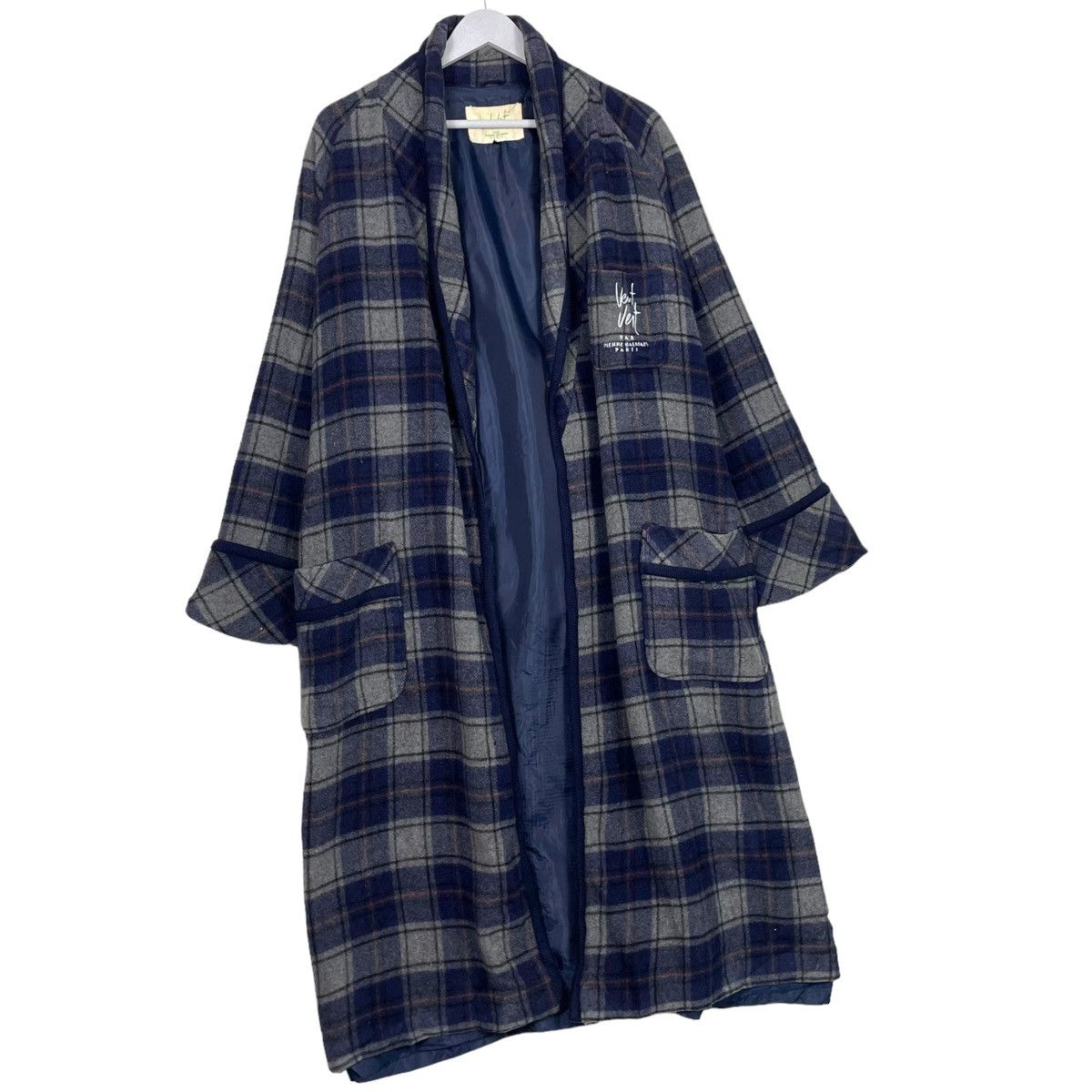 Japanese Brand × Pierre Balmain × Vintage 💥VTG PIERRE BALMAIN TARTAN NOVA CHECK ROBE Size US M / EU 48-50 / 2 - 3 Thumbnail