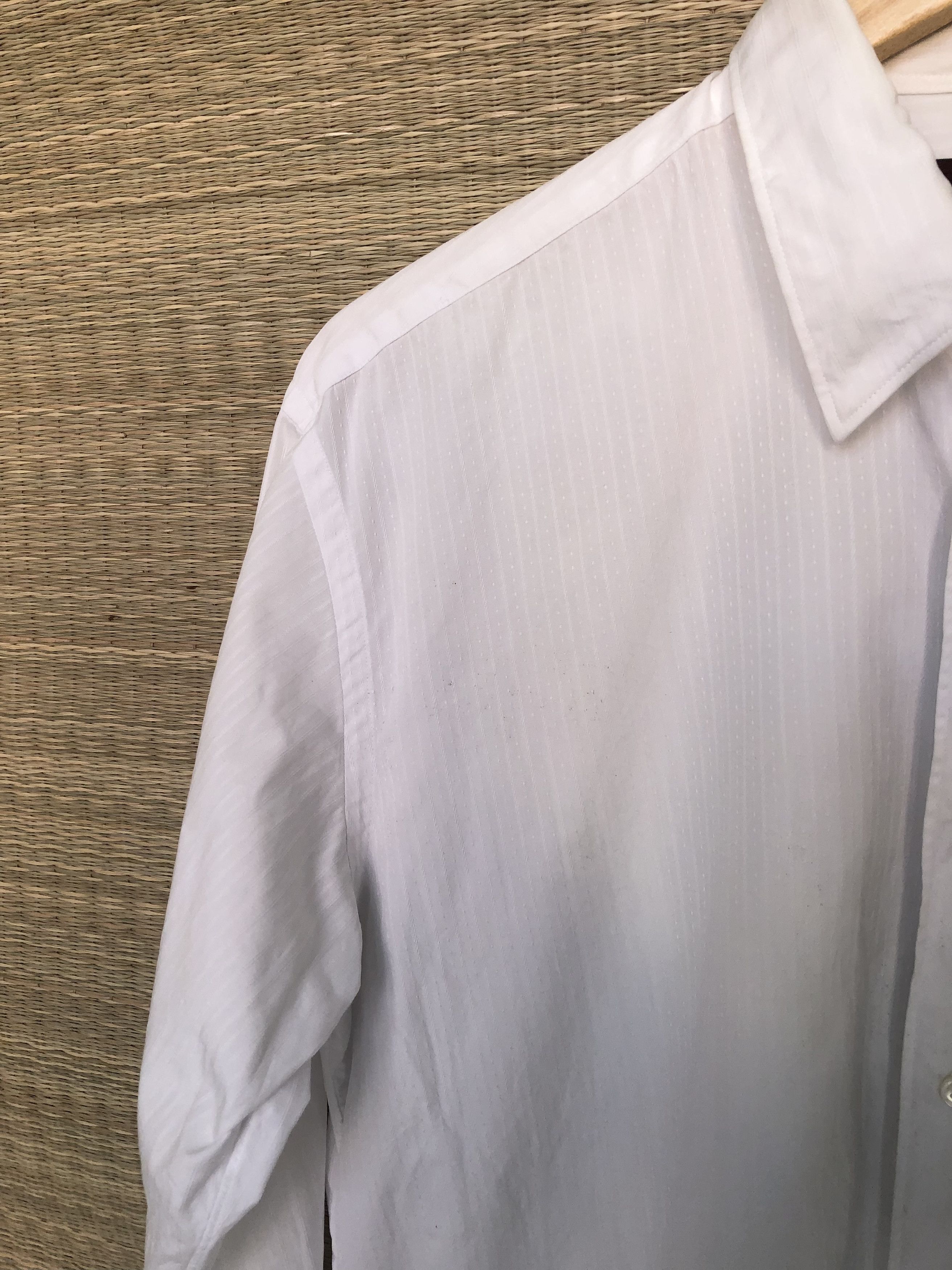 Comme des Garcons Homme Deux White patterned shirt Size US S / EU 44-46 / 1 - 3 Thumbnail