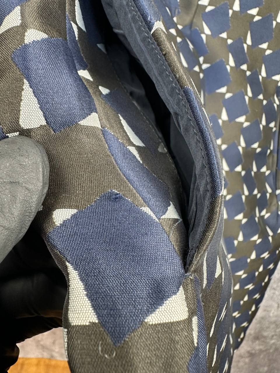 Max Mara 'S MaxMara Diffusion Geometric Print 3/4 Sleeve Coat Trench Size S / US 4 / IT 40 - 12 Thumbnail