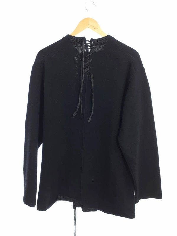Yohji Yamamoto Yohji Yamamoto POUR HOMME wool long sleeve knit Size US L / EU 52-54 / 3 - 2 Thumbnail