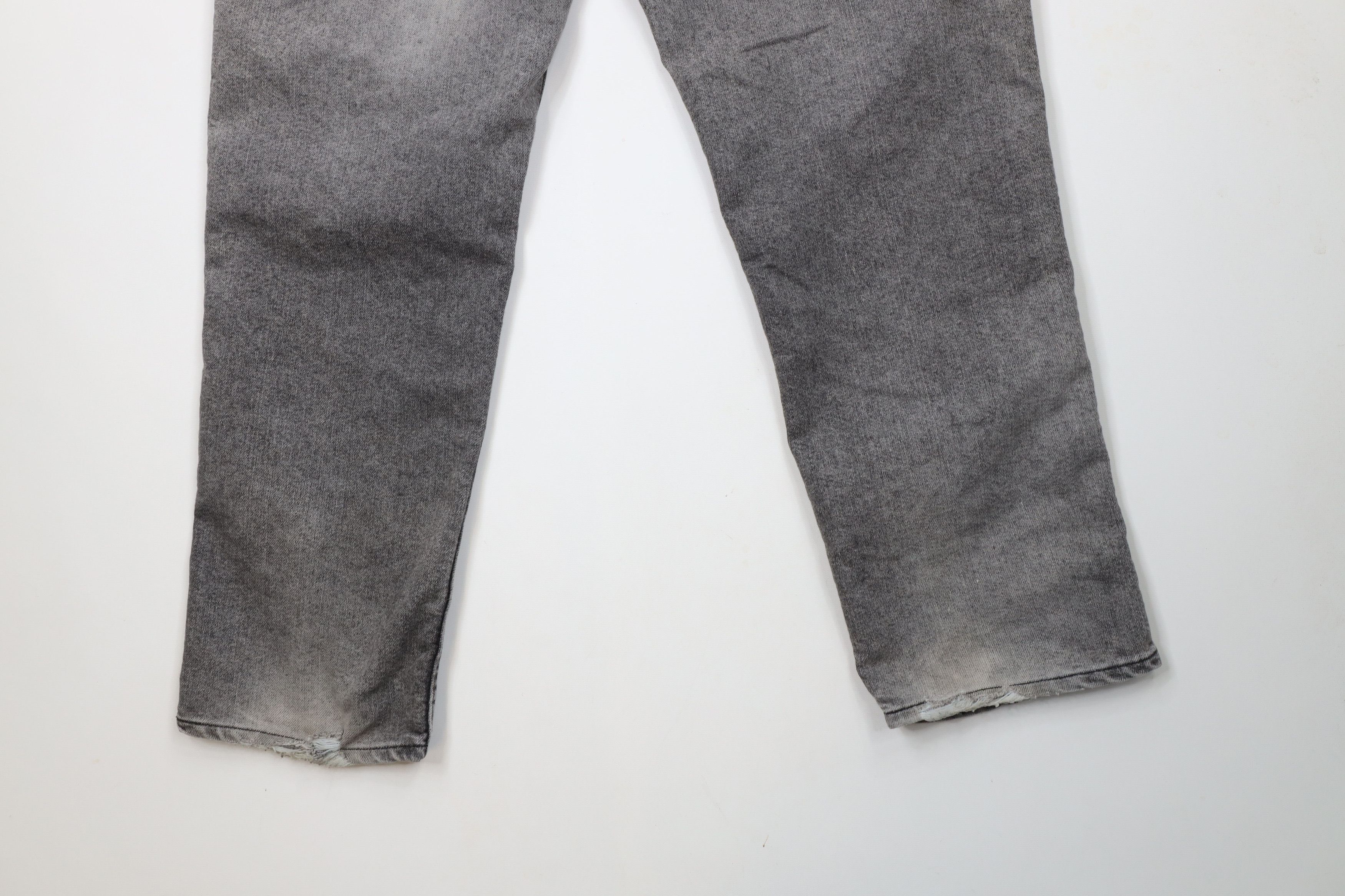 Levi's × Vintage Vintage 90s Levis 540 Relaxed Fit Flex Denim Jeans Black USA Size US 36 / EU 52 - 15 Thumbnail