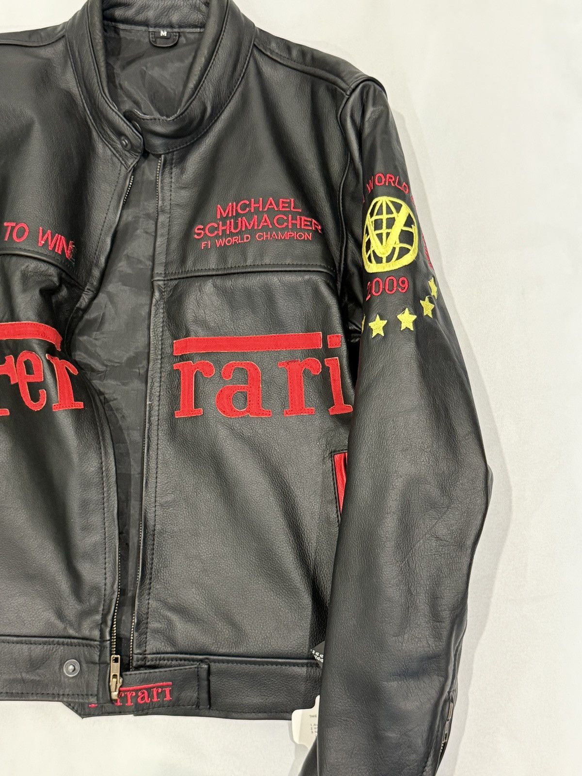 Other Ferrari Leather Jacket (M) Size US M / EU 48-50 / 2 - 8 Thumbnail