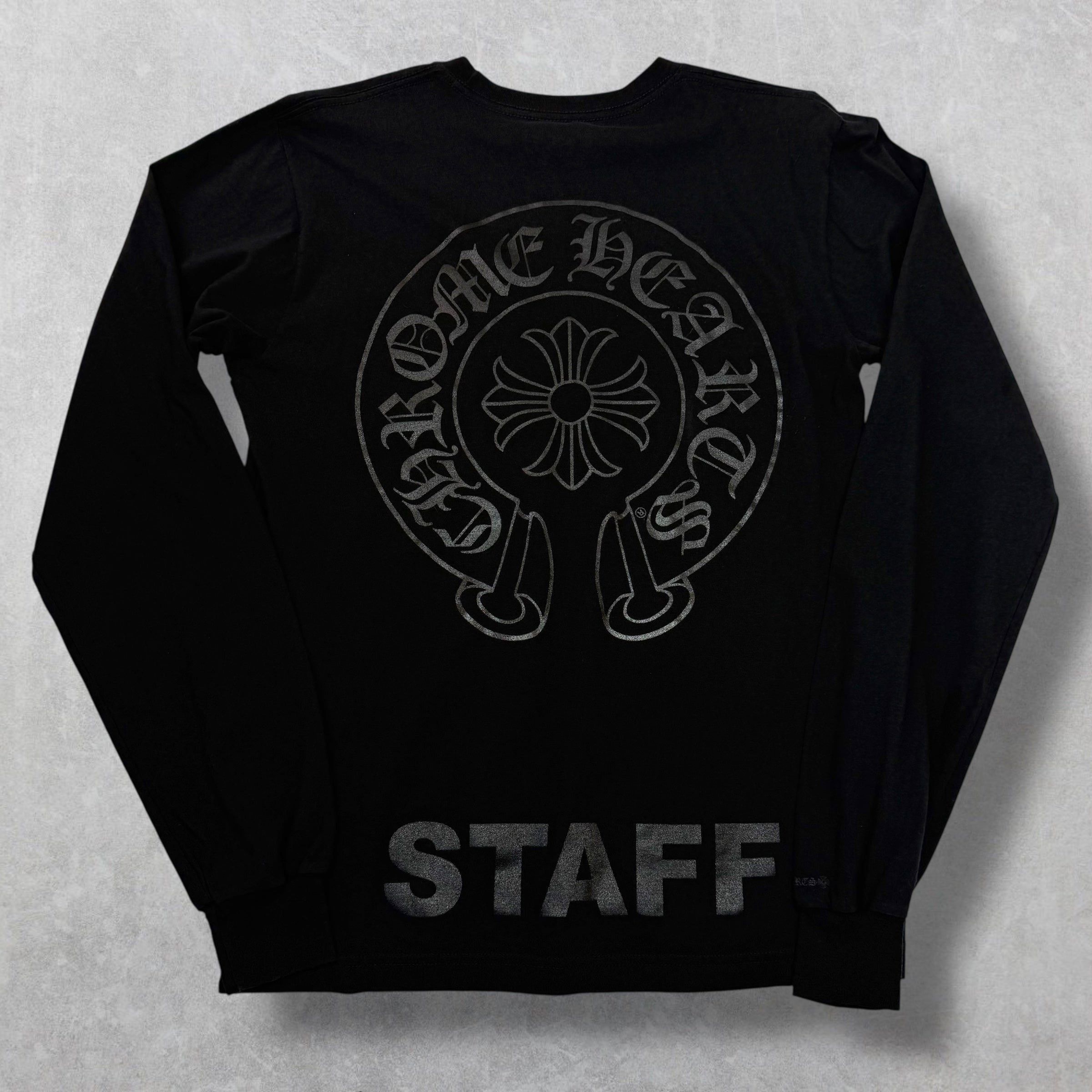Chrome Hearts Chrome Hearts Black Staff Horseshoe Tee M Size US M / EU 48-50 / 2 - 1 Thumbnail