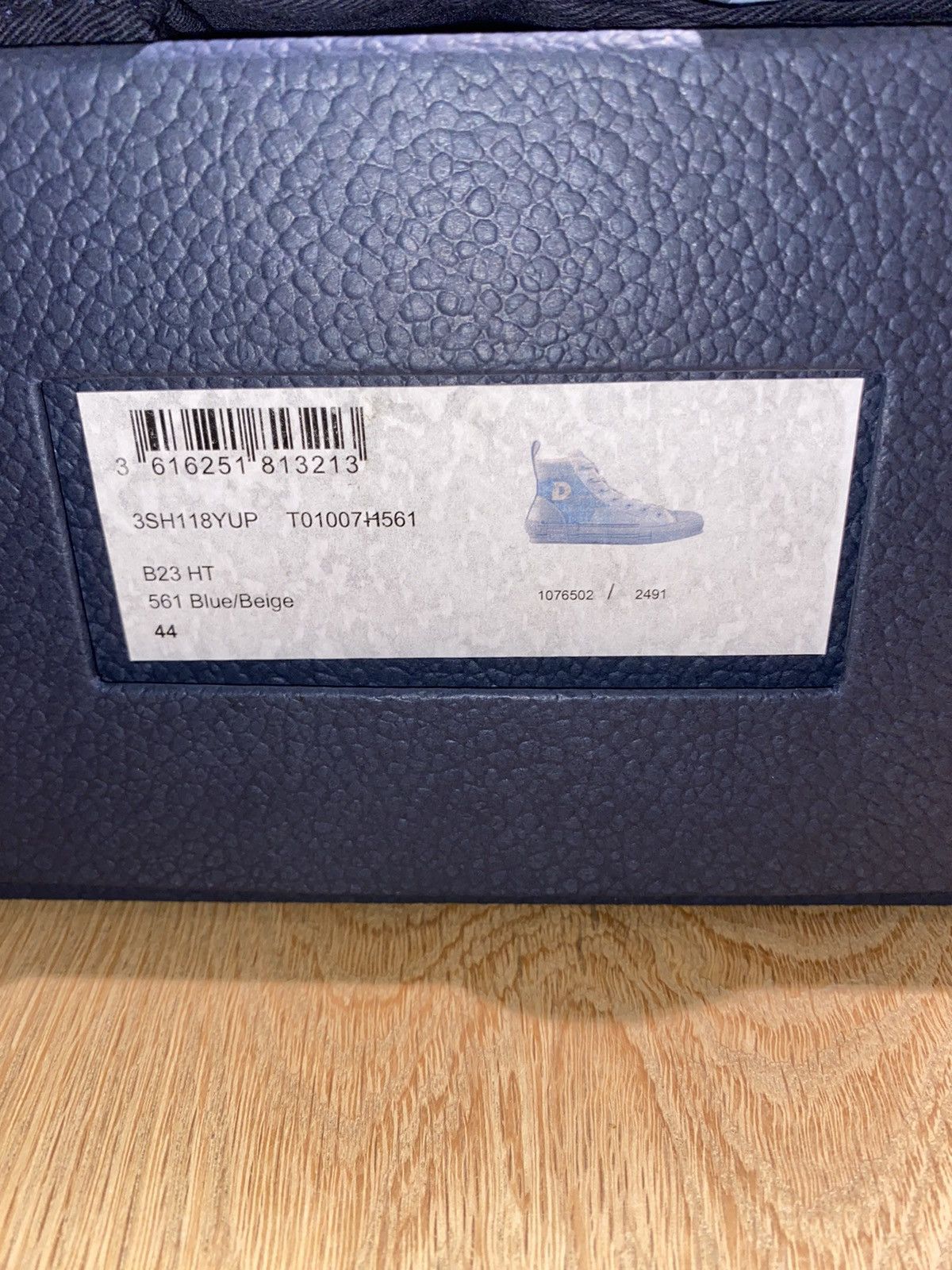 Daniel Arsham × Dior Dior B23 High Top Daniel Arsham Light Blue Size US 11 / EU 44 - 10 Thumbnail