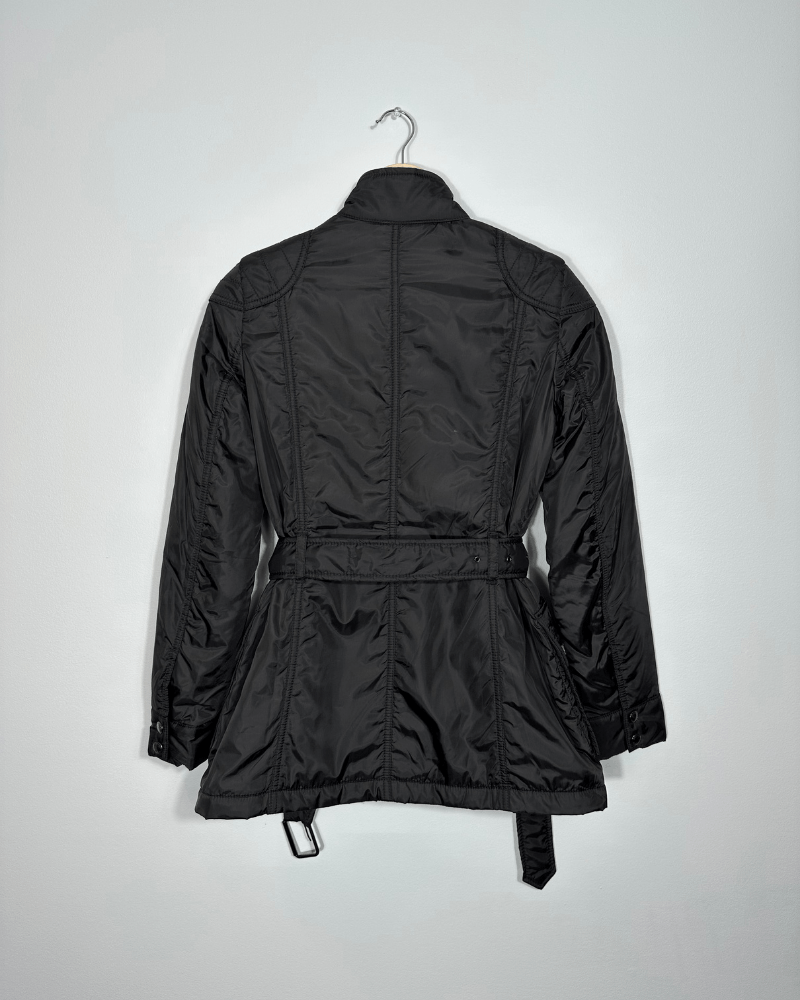 Banana Republic Banana Republic Women's Belted Black Jacket - Size XS Size XS / US 0-2 / IT 36-38 - 3 Thumbnail