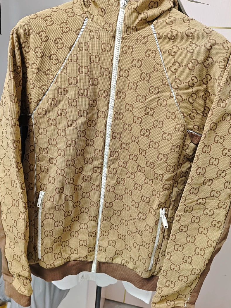 Gucci GucciLogo old flower full print hooded zipper jacket 2503-N Size US M / EU 48-50 / 2 - 3 Thumbnail