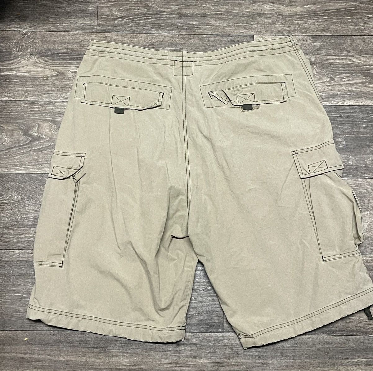 Abercrombie & Fitch × Vintage Vintage Y2K Abercrombie and Fitch Tactical Cargo Shorts Size US 34 / EU 50 - 8 Thumbnail