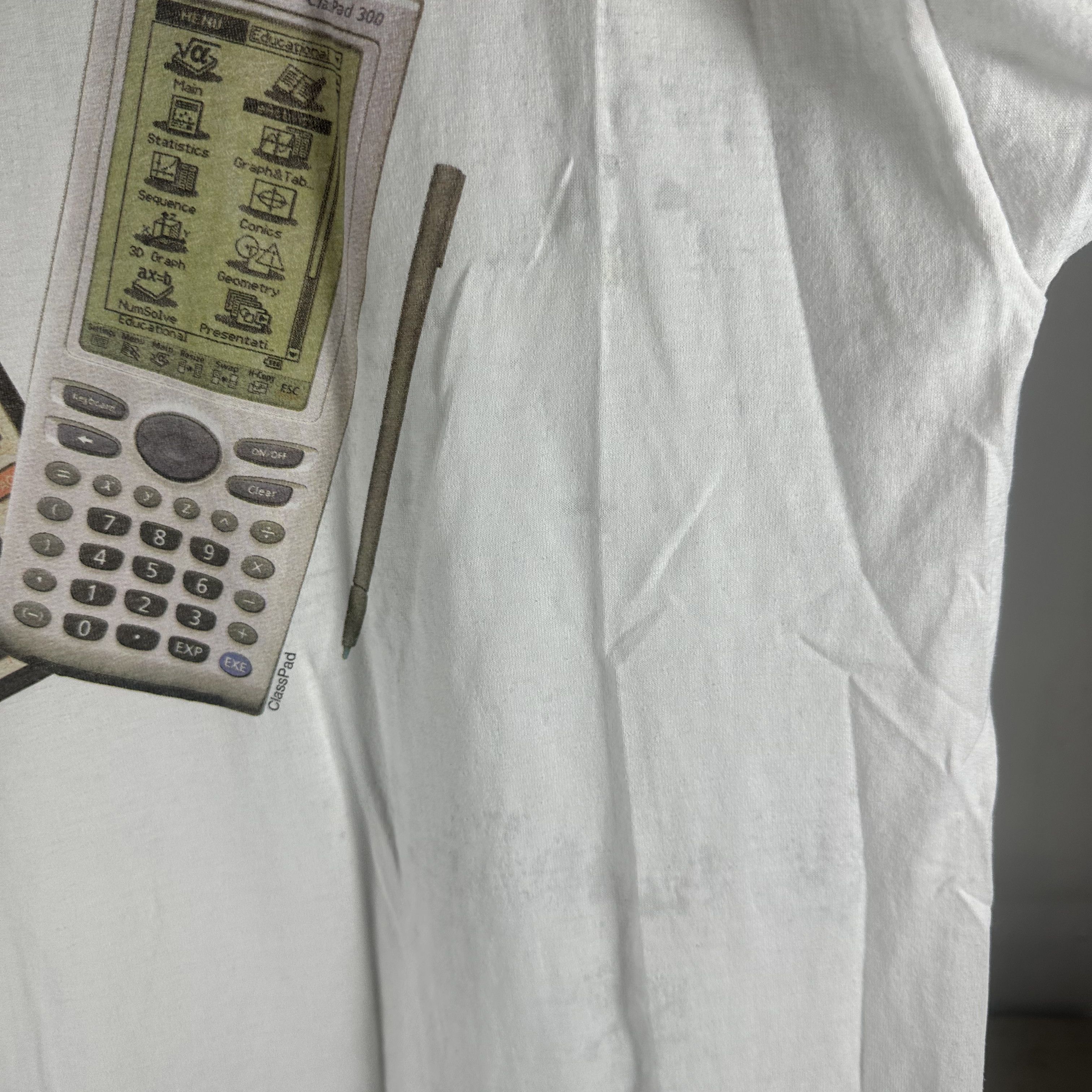 Vintage 90s Casio Innovation Continues Calculator Promo T-shirt Size US XL / EU 56 / 4 - 11 Thumbnail