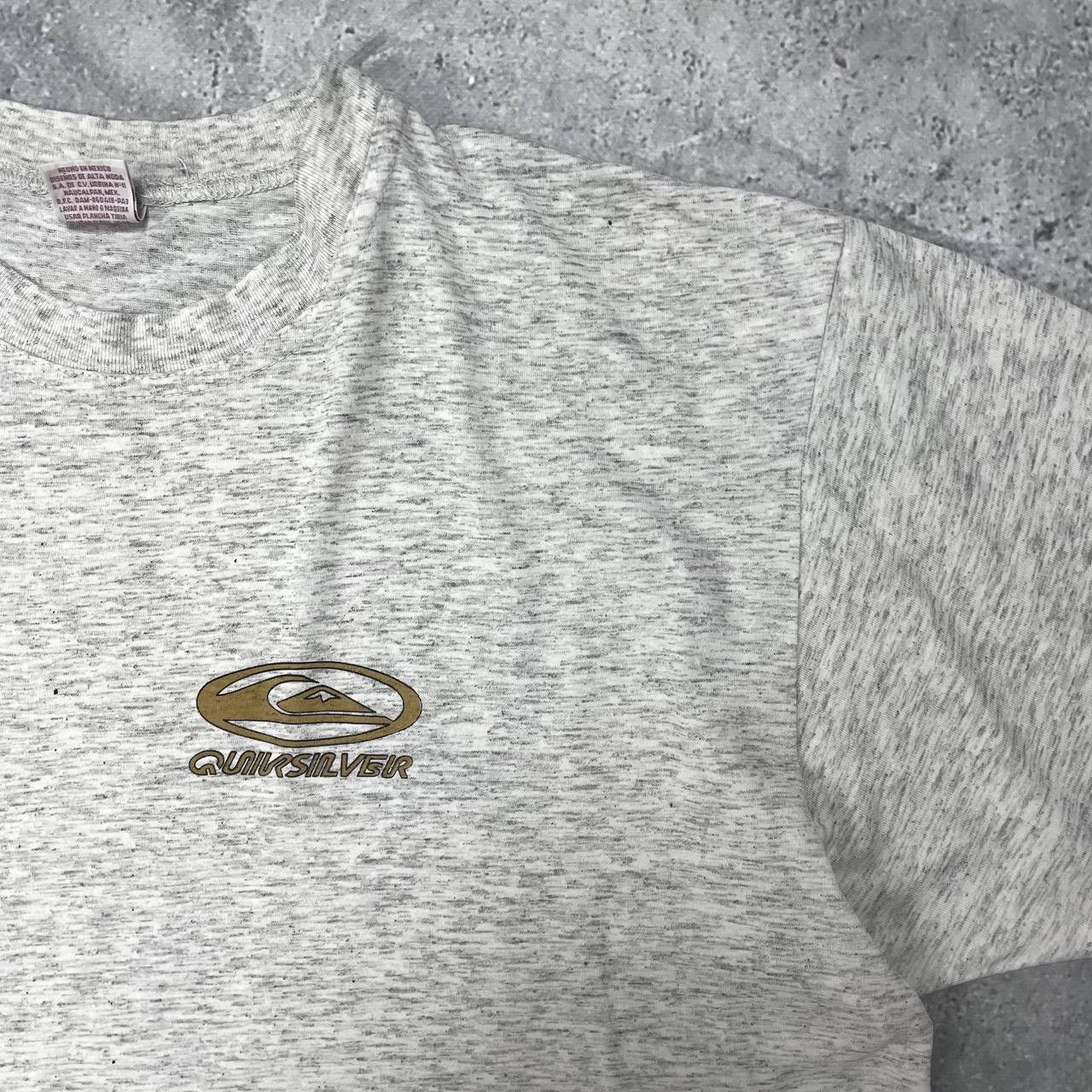 Quiksilver Vintage 90s Quiksilver Surfing Bootleg T Shirt Gray L/XL Size US XL / EU 56 / 4 - 12 Thumbnail
