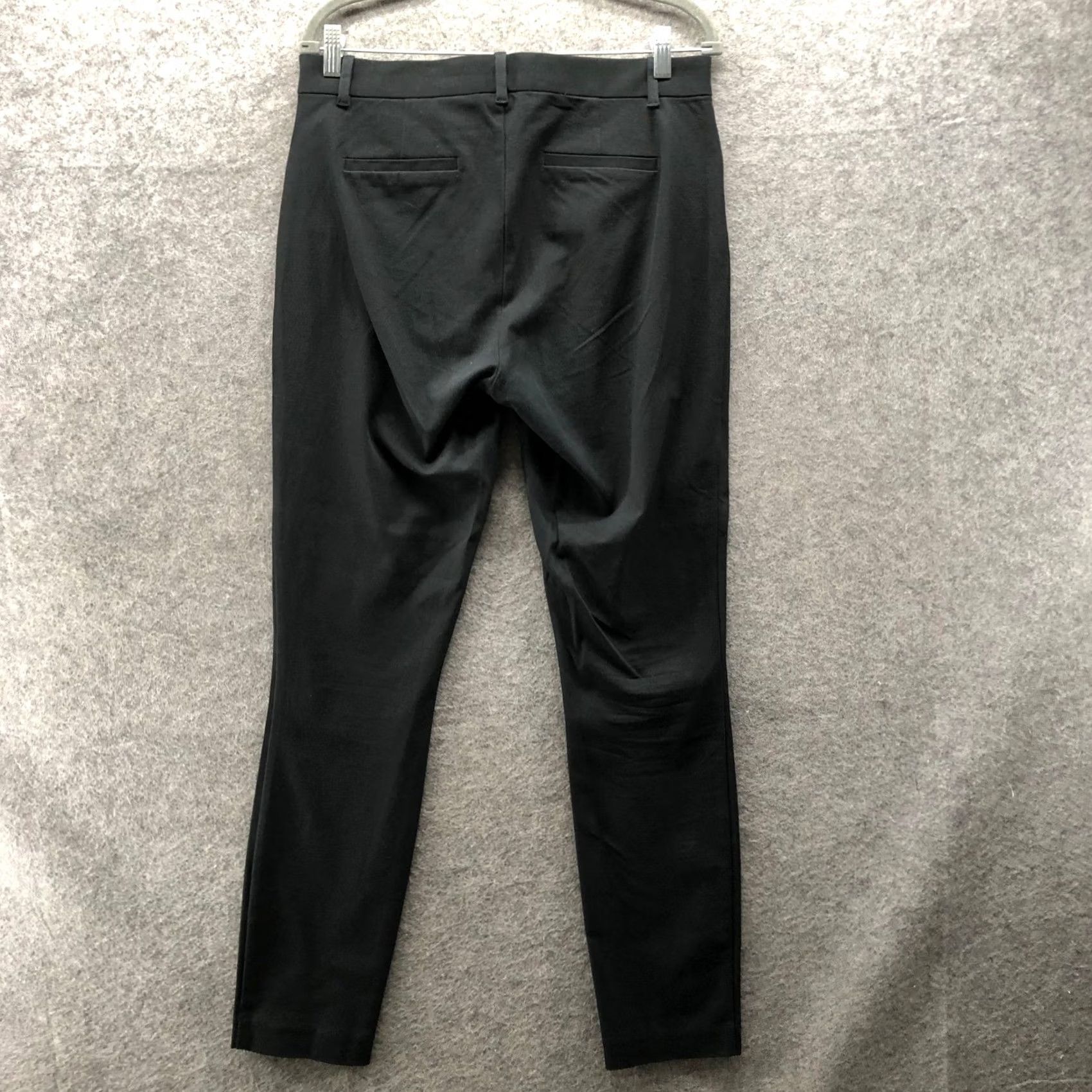 Gap GAP Signature Skinny Ankle Pants Womens 10 Tall Black Stretch Mid Rise Trouser Pants Shoes? Size 32" / US 10 / IT 46 - 2 Thumbnail