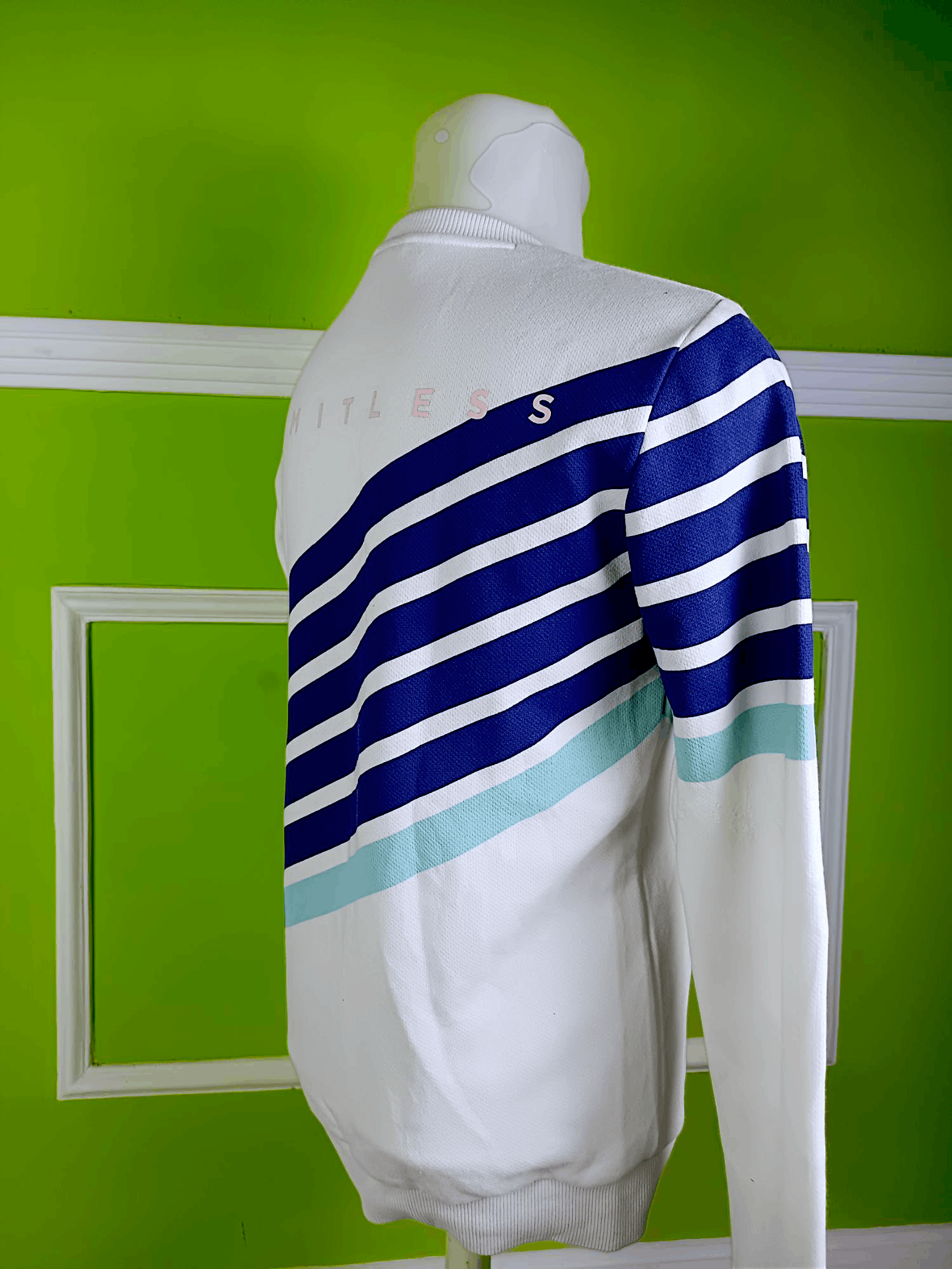 Spyder SPYDER Logo Blue Striped Crewneck Limitless Size US M / EU 48-50 / 2 - 6 Thumbnail