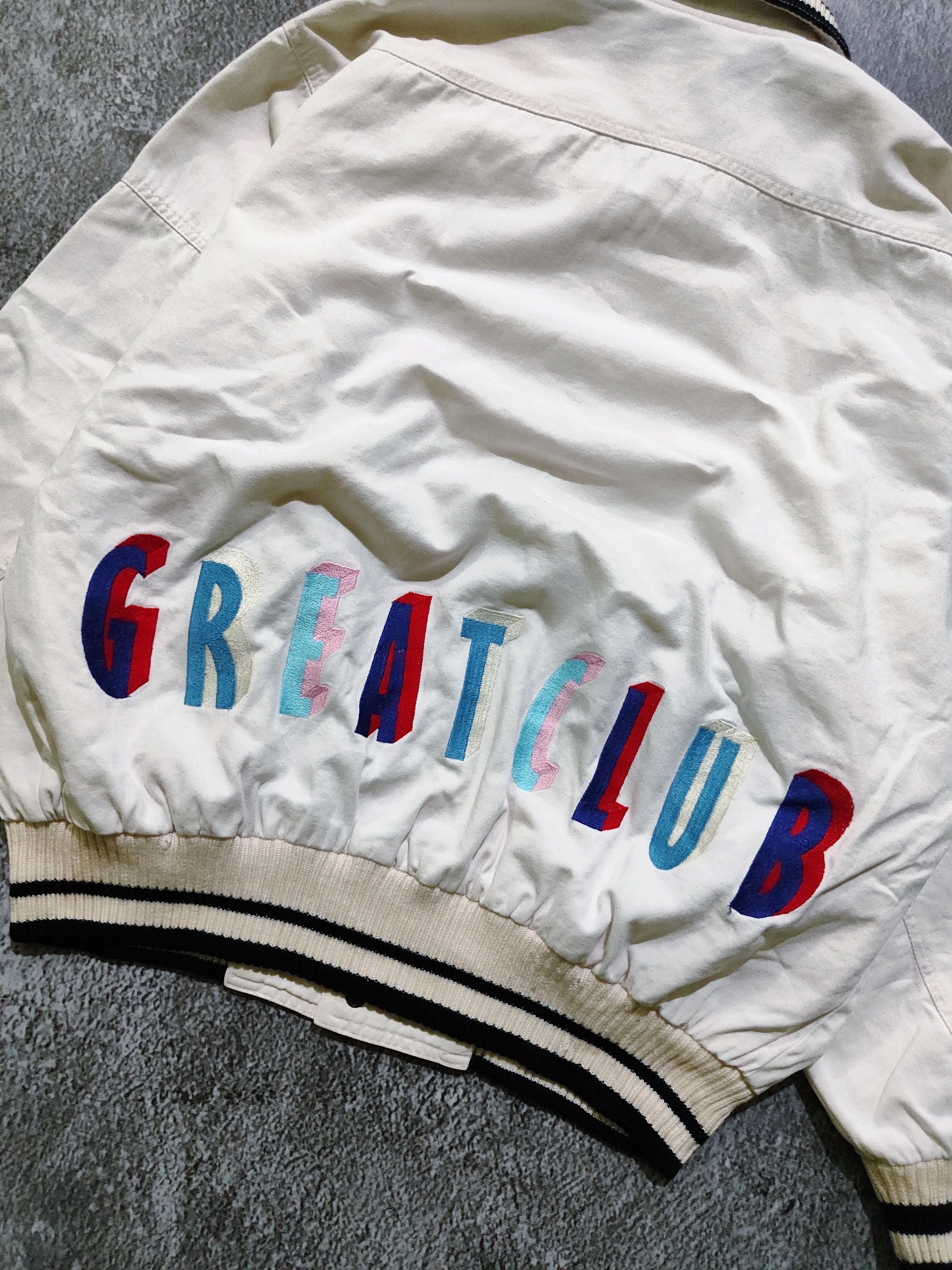 Japanese Brand × Vintage Vintage Great Club Varsity Jacket Size US M / EU 48-50 / 2 - 5 Thumbnail