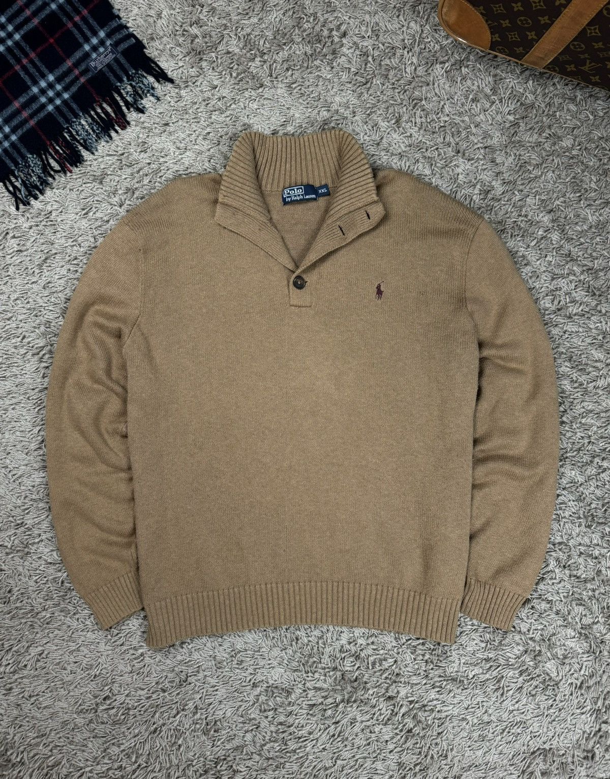 Polo Ralph Lauren × Vintage Vintage sweater Polo Ralph Lauren original casual item Size US XXL / EU 58 / 5 - 1 Thumbnail