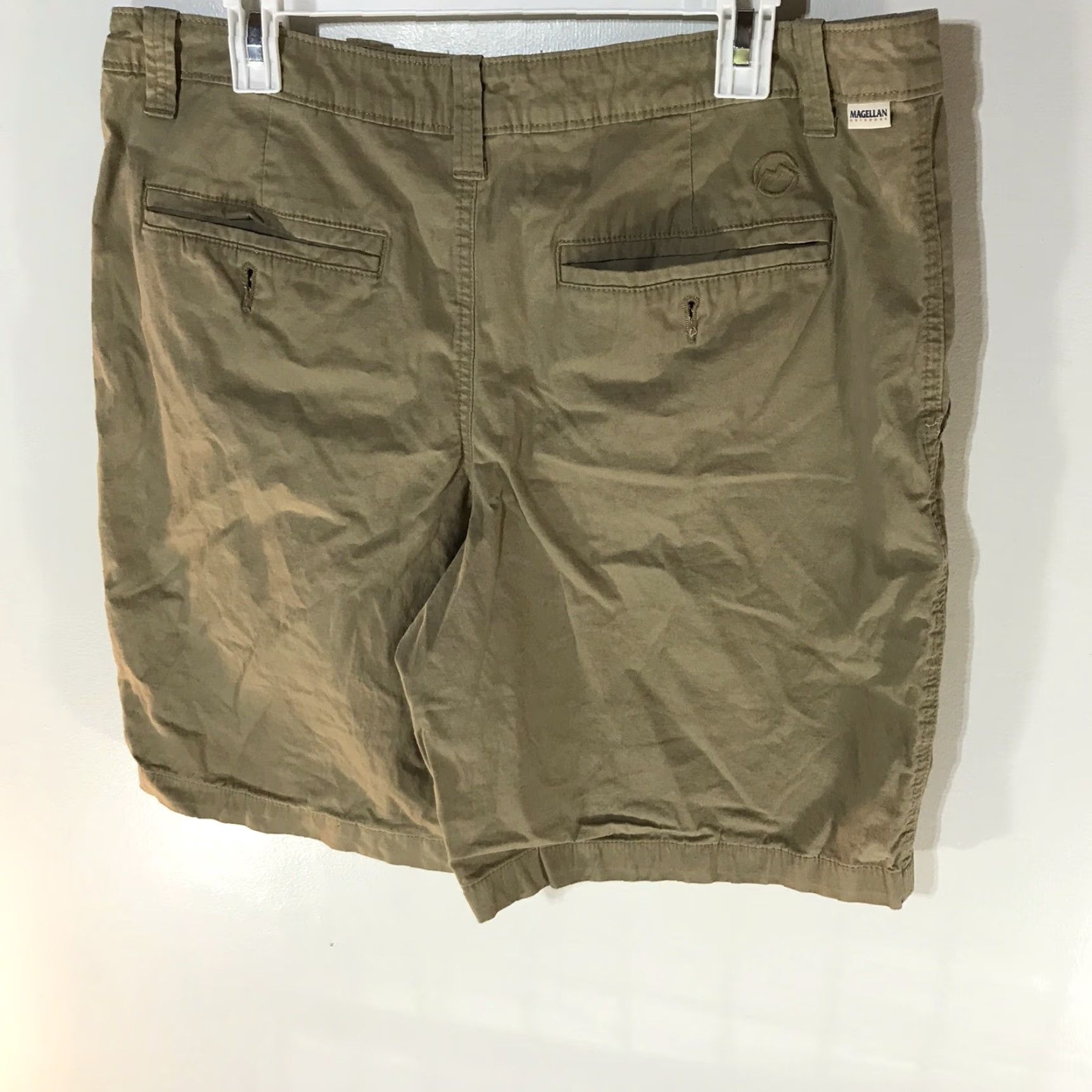 Vintage VINTAGE Magellan Outdoors Men's Chino Shorts 36W Casual Travel Workwear Beige Breathable Stretch 9-Inch Inseam Size US 36 / EU 52 - 2 Thumbnail