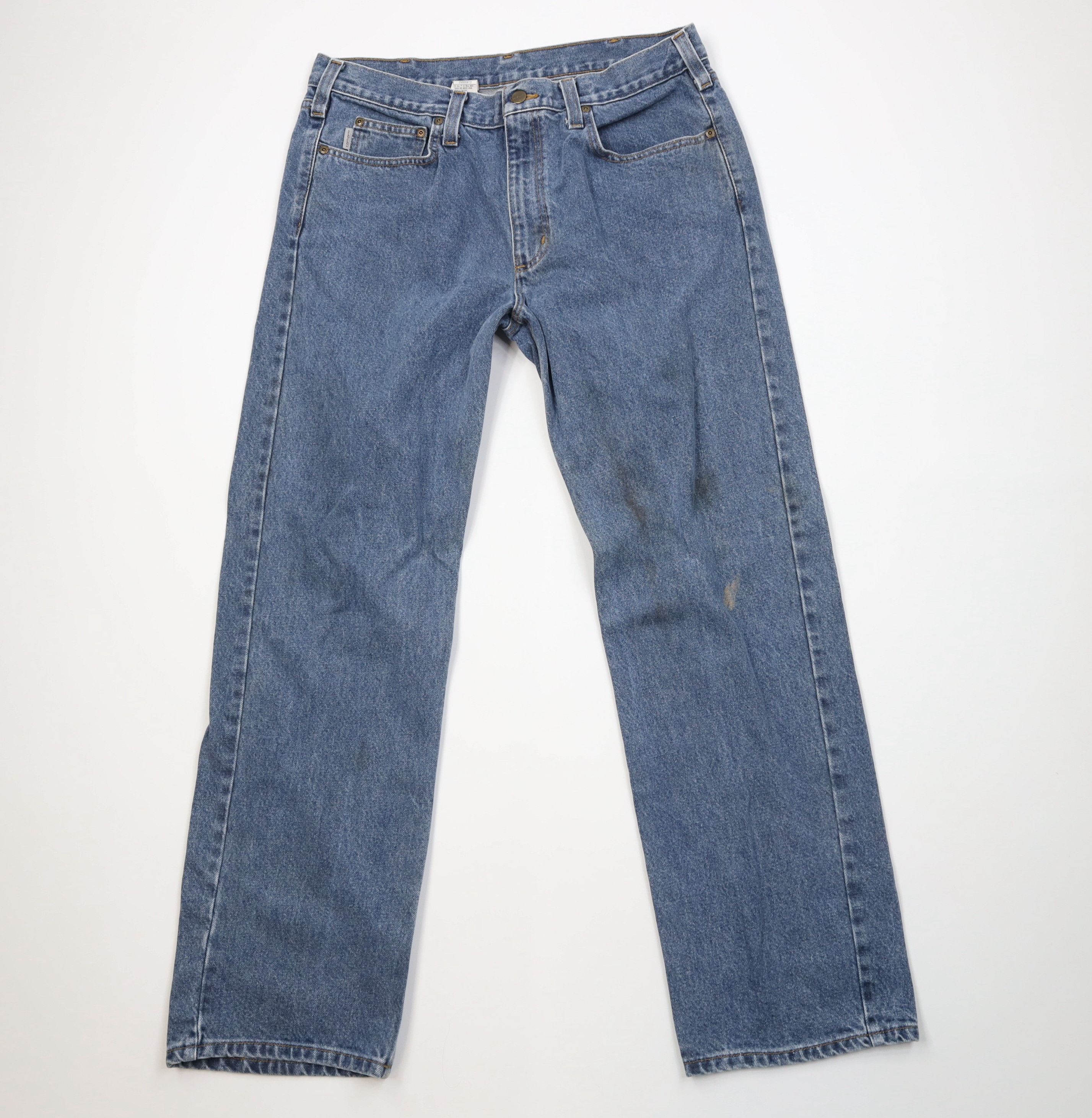Carhartt Vintage Y2K Carhartt Traditional Fit Denim Jeans Blue Size US 36 / EU 52 - 1 Thumbnail