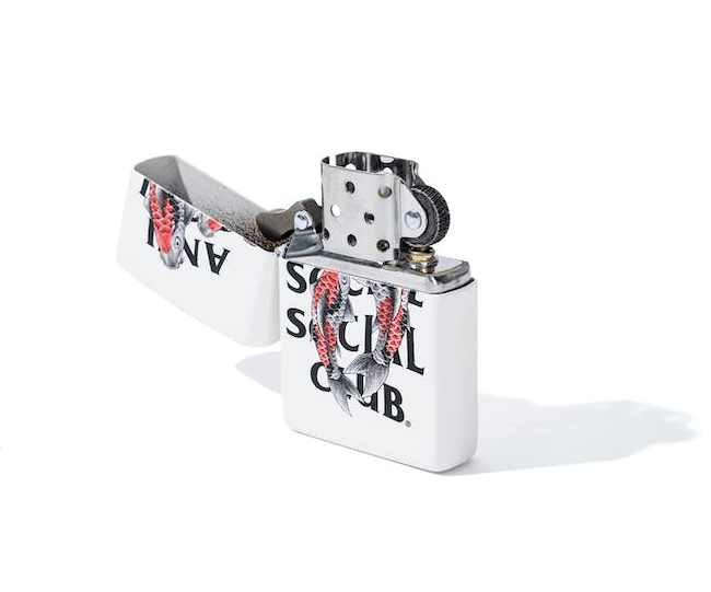 Anti Social Social Club X Zippo Koi Garden Zippo Lighter