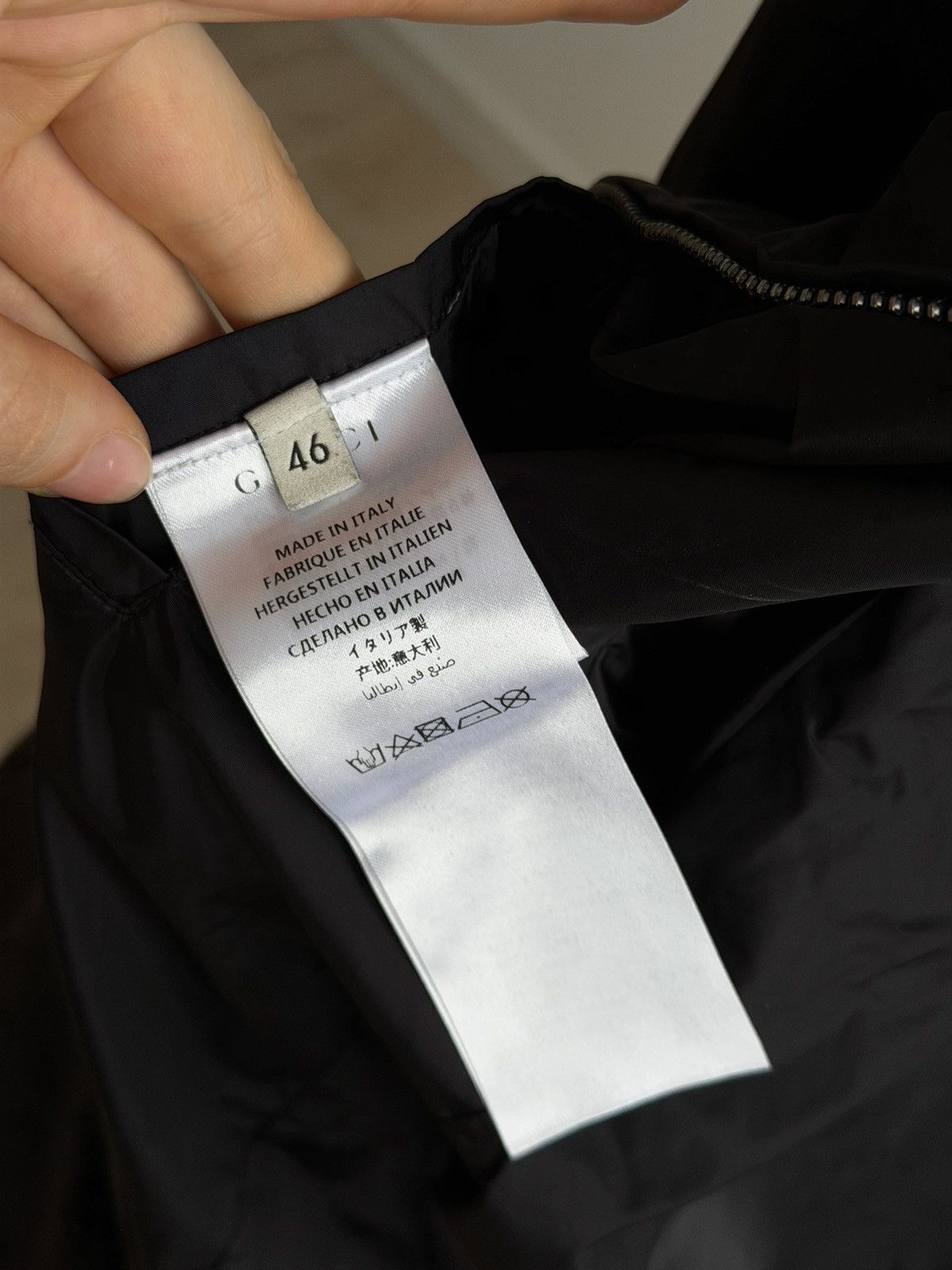 Gucci Gucci Black GG Windbreaker Jacket Size US S / EU 44-46 / 1 - 13 Thumbnail