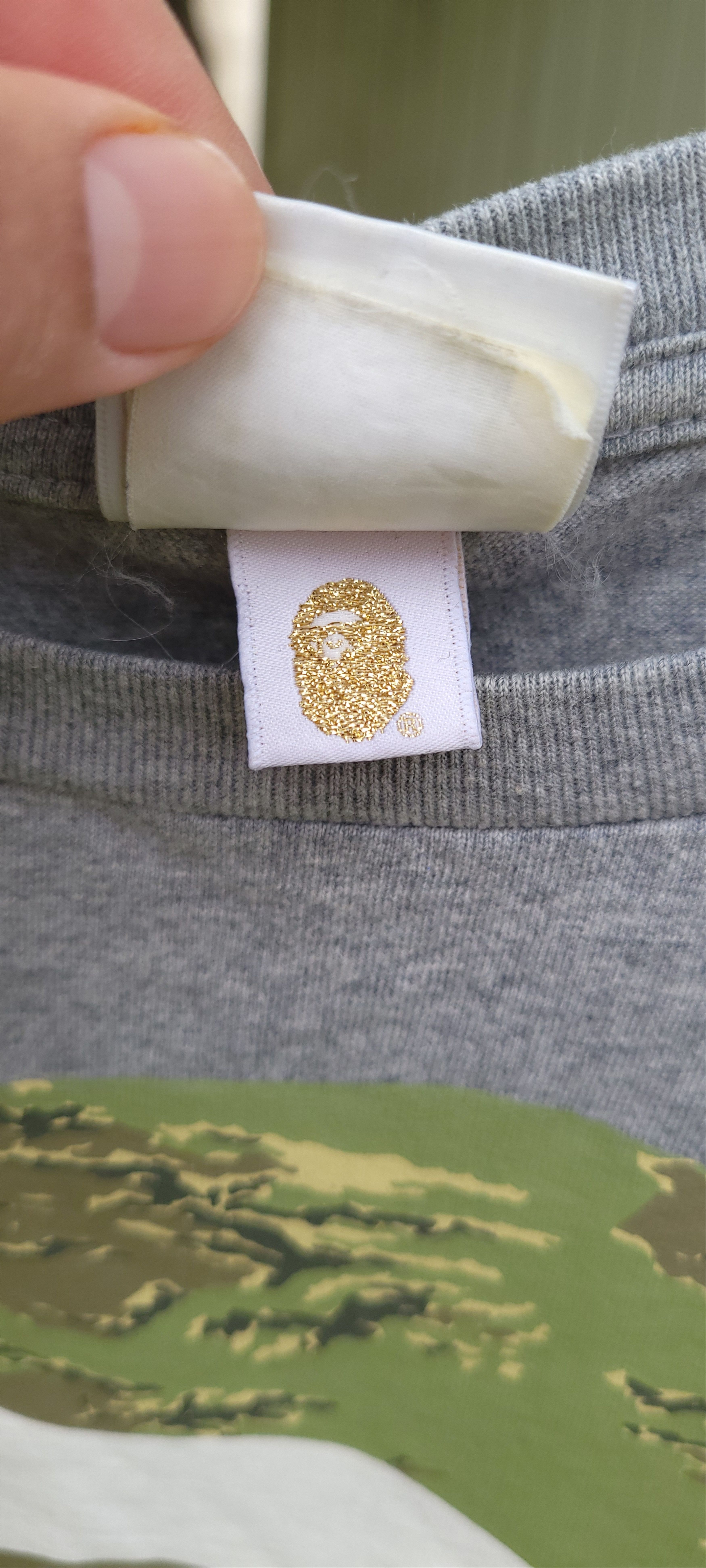 Bape Tiger Camo Big Ape Head Tee Size US M / EU 48-50 / 2 - 6 Thumbnail