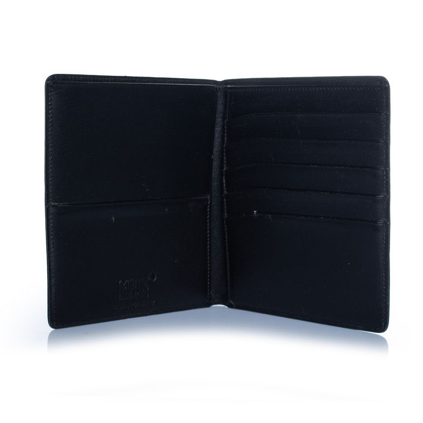 Montblanc Montblanc, black leather wallet Size ONE SIZE - 2 Thumbnail