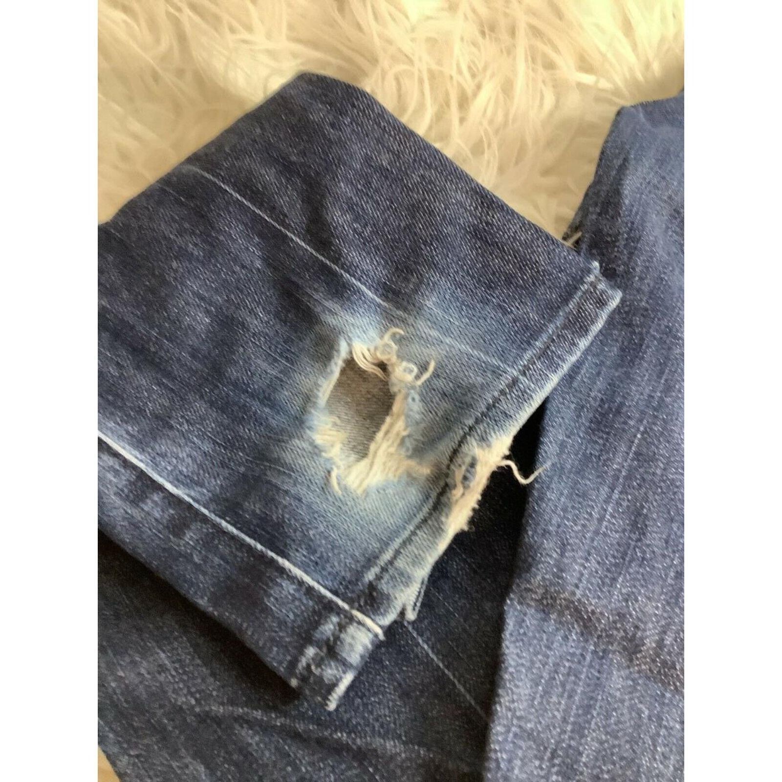 Lucky Brand Lucky Brand Sweet’n Straight Blue 27 Mid Rise Straight Leg Size 27" / US 4 / IT 40 - 4 Thumbnail