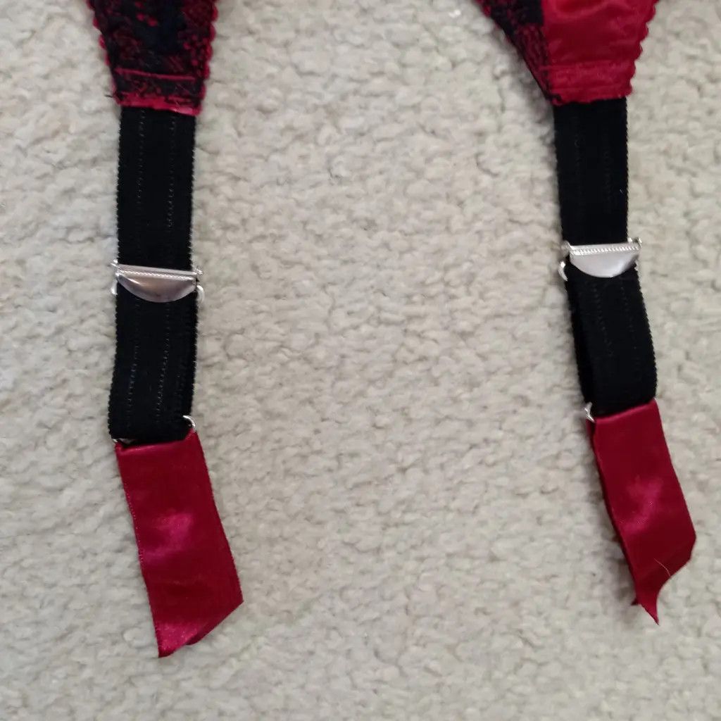 Other Secrets In Lace 3XL Crimson Corset Bralette — Rare Archive Size 3XL / US 20-22 - 5 Thumbnail