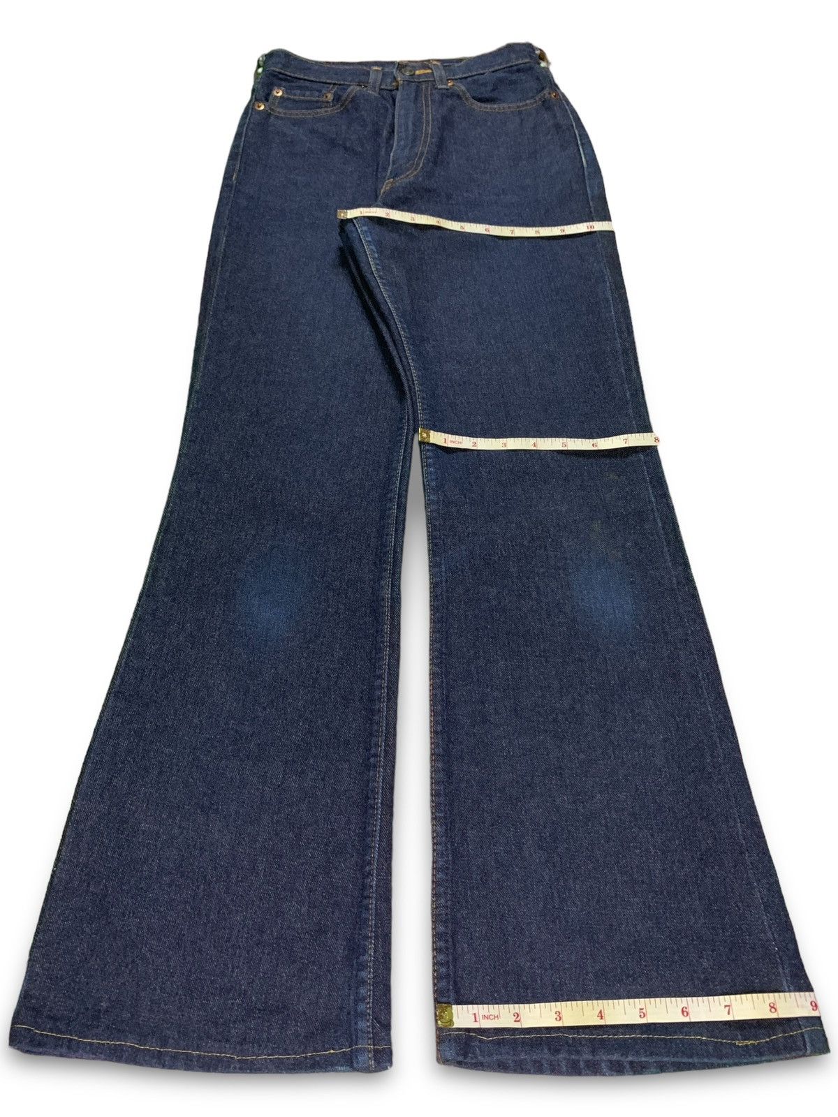 Levi's × Levi's Vintage Clothing Vintage 90s Levis 517 Raw Denim Flare Jeans Size 25" / US 0 / IT 36 - 13 Thumbnail