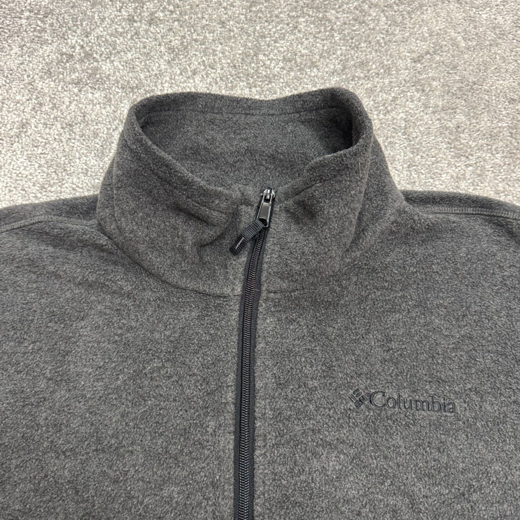 Vintage Columbia Steens Mountain Vest Mens XL Fleece Zip Pockets Gray Full Zip Outdoor Hiking Casual Size US XL / EU 56 / 4 - 3 Thumbnail