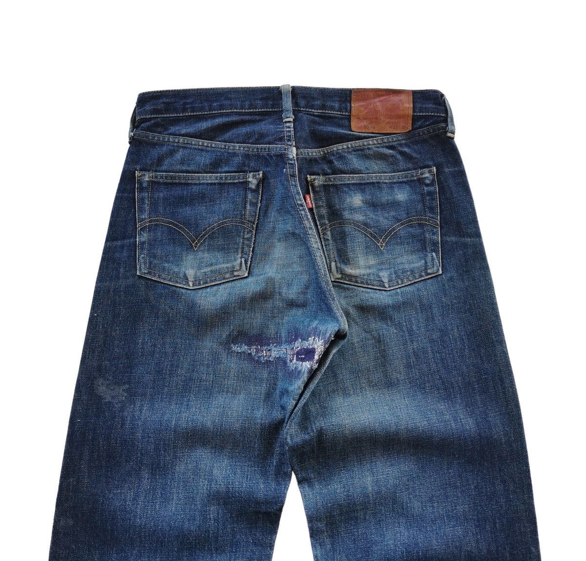 Levi's Levis 503B Vintage Selvedge Redline Jeans Size US 32 / EU 48 - 3 Thumbnail