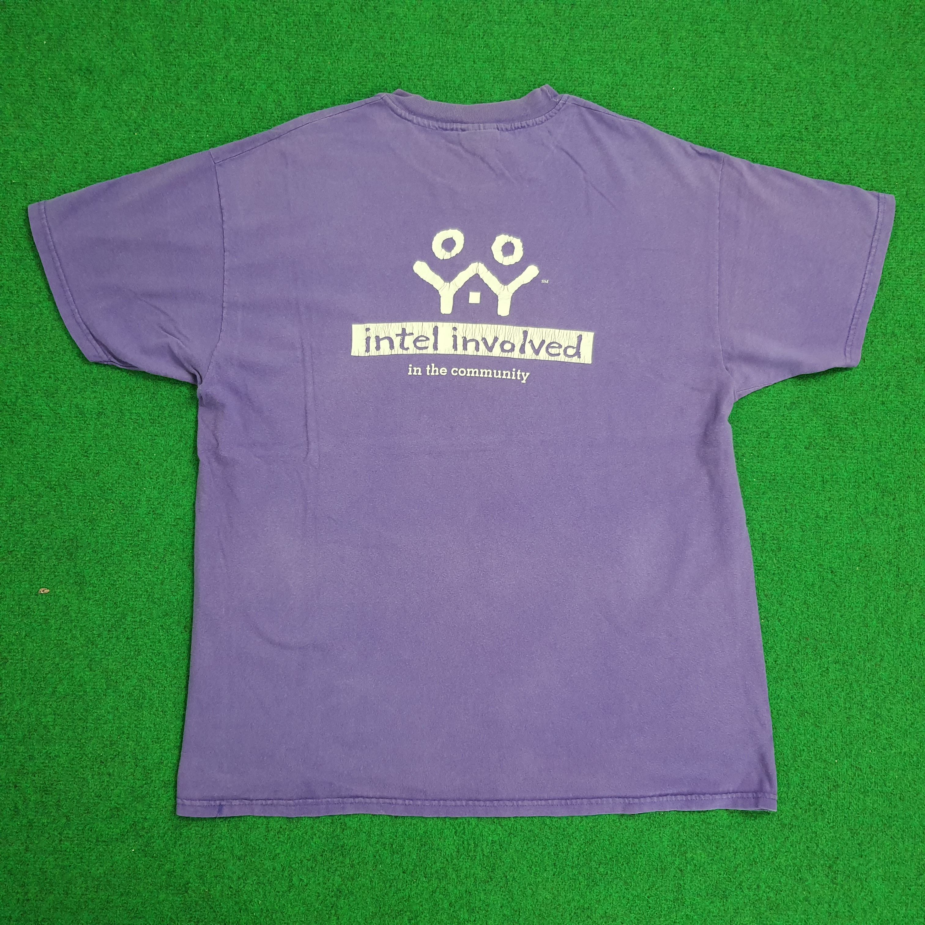 INTEL Involved Microsoft Computer T-shirt