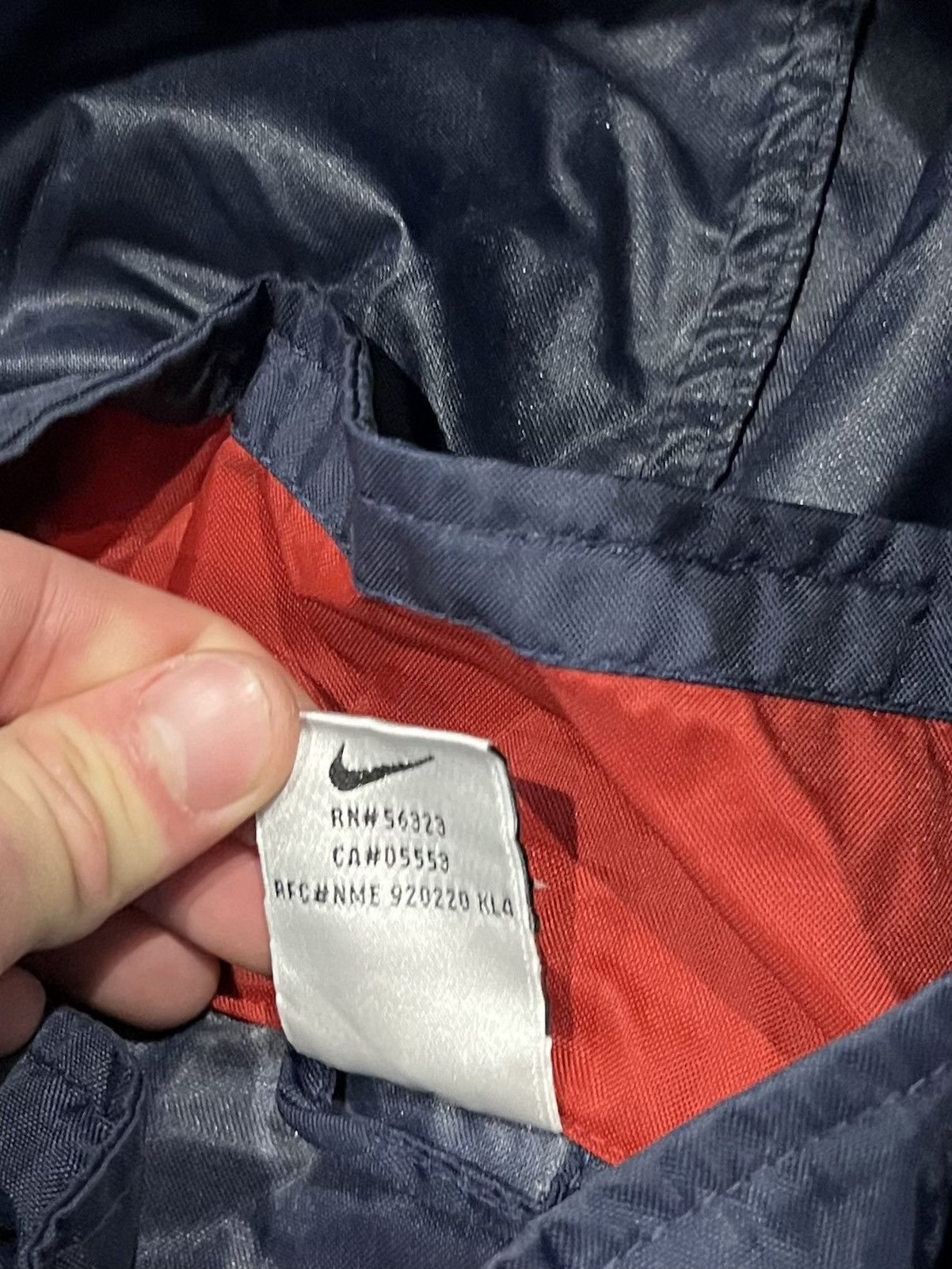 Nike × Vintage NIKE 90S VINTAGE 🦍 BOXY OVERSIZE NYLON WINDBREAKER JACKET Size US L / EU 52-54 / 3 - 6 Thumbnail