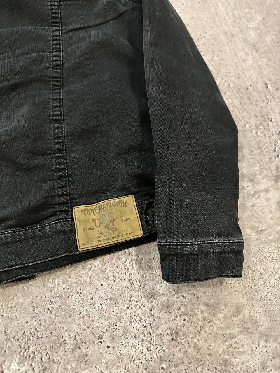 True Religion 2000s true religion contrast-stitch trucker denim jacket Size US M / EU 48-50 / 2 - 10 Thumbnail