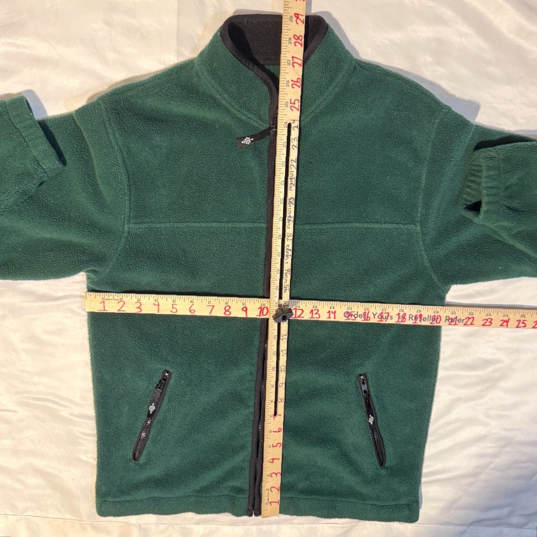 Vintage VINTAGE Alpine Tek Palmetto's Full Zip Fleece Pullover Green Women’s Size M Regular Sweatshirt Size M / US 6-8 / IT 42-44 - 5 Thumbnail
