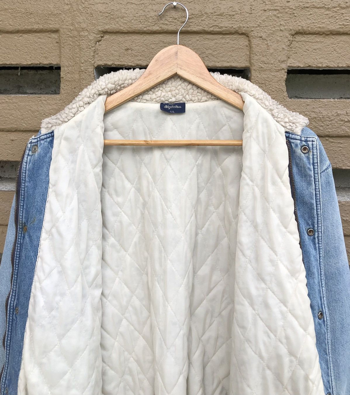 Big John Vintage Big John Oren Tab Distressed Denim Jacket Size US L / EU 52-54 / 3 - 4 Thumbnail