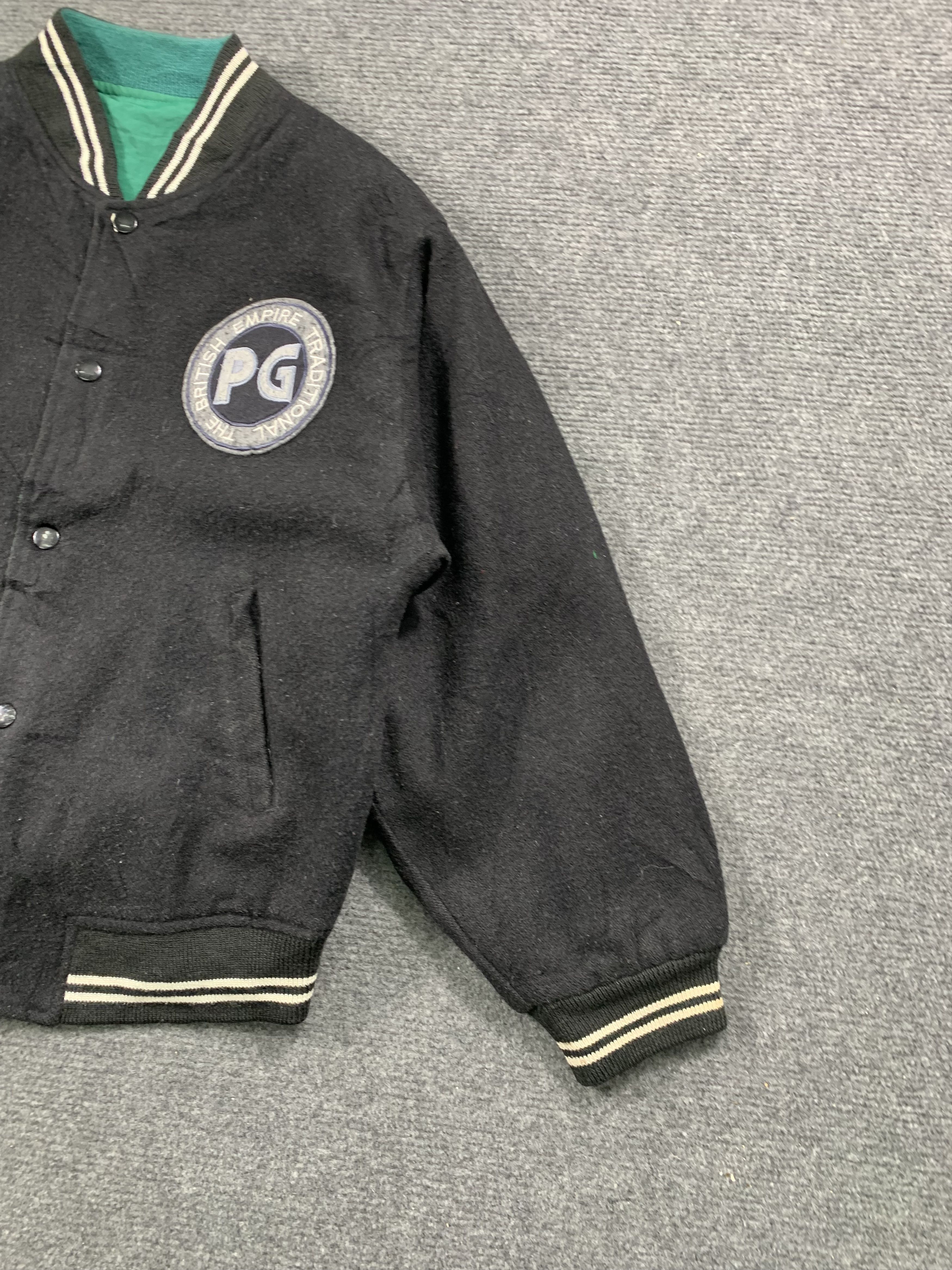 Japanese Brand Vintage Japanese Brand Reversible Varsity Jacket Size US S / EU 44-46 / 1 - 5 Thumbnail