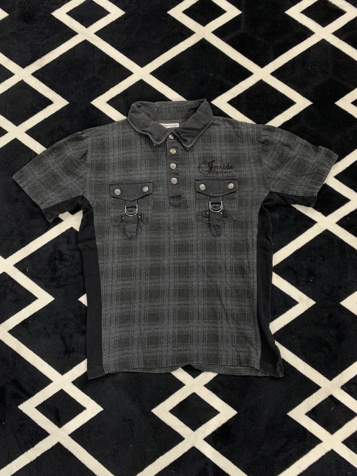 Japanese Brand SEMATIC DESIGN INSIDE ILLUSIONS SHIRT Size US M / EU 48-50 / 2 - 1 Thumbnail