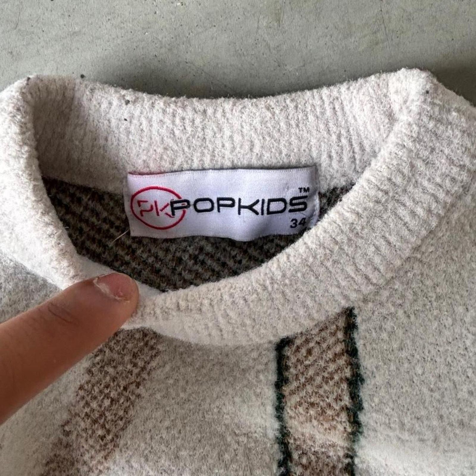Other Y2k coogi style earthtone sweater Size US S / EU 44-46 / 1 - 3 Thumbnail