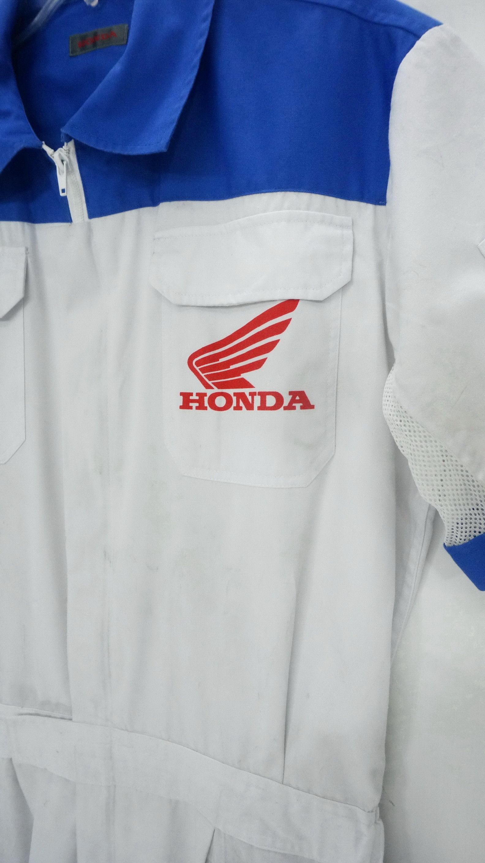 Japanese Brand Vintage HONDA Short Sleeve Coverall Size US 32 / EU 48 - 8 Thumbnail