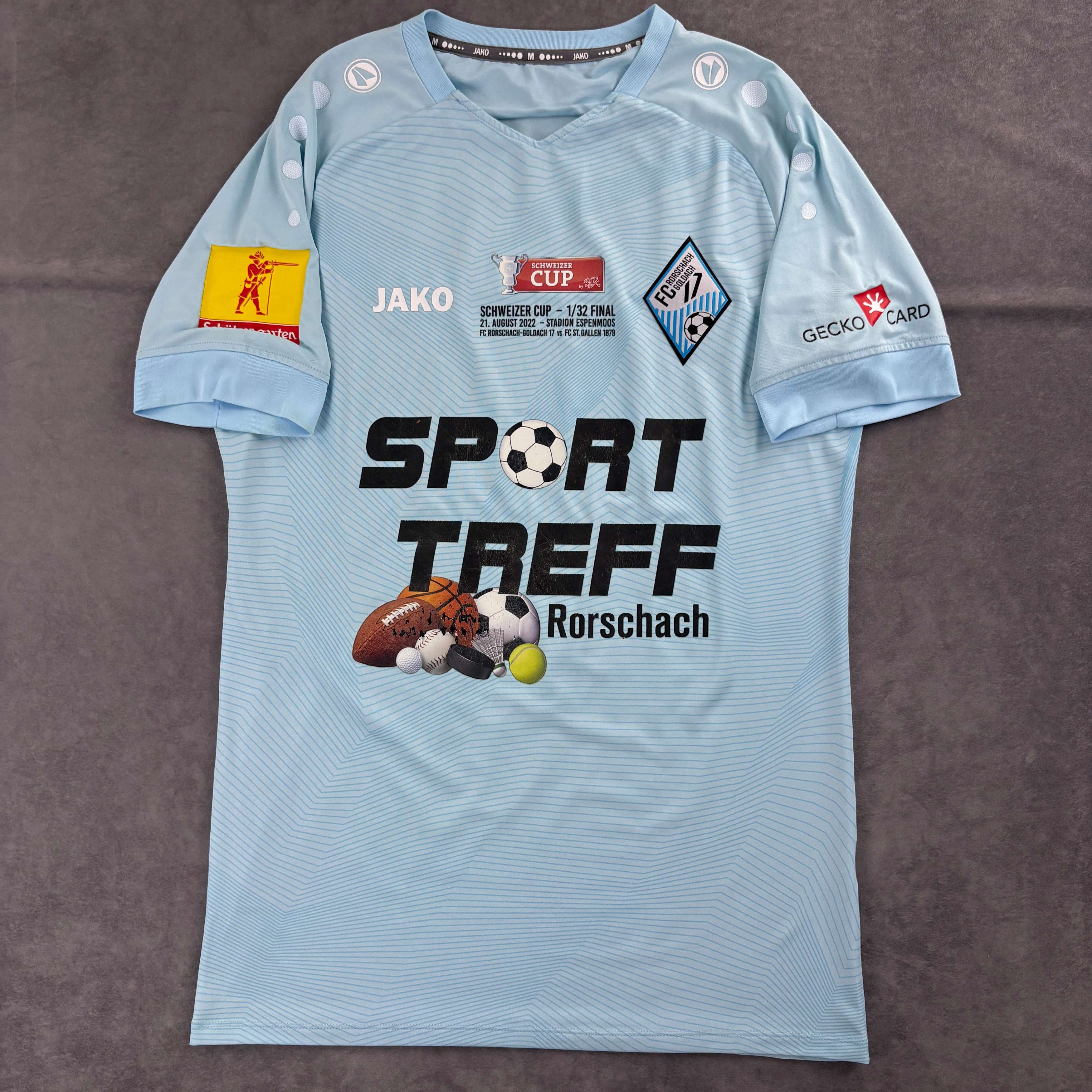 Other FC Rorschach-Goldach 17 Jako Julian Haag football jersey M Size US M / EU 48-50 / 2 - 2 Thumbnail