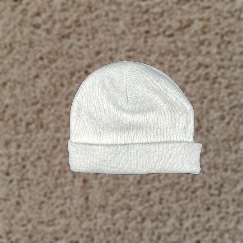 ESPIRIT Spirit Beanie Knit Adult One Size White 100% Acrylic Winter Ski Hat Unisex Mens Womens Beanie Holiday Outdoor Size ONE SIZE - 1 Thumbnail