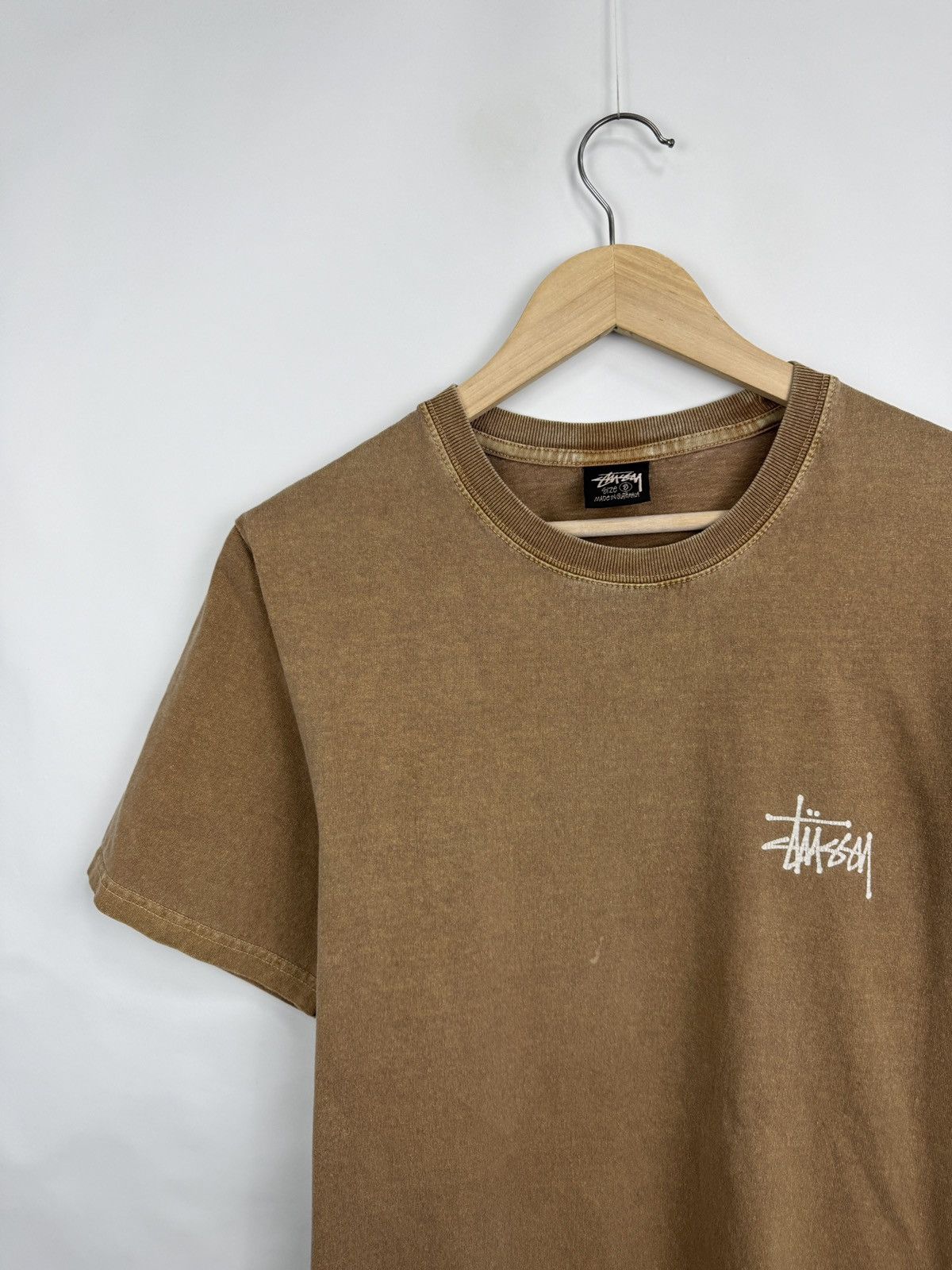 Stussy 🇺🇸 Vintage Y2K Stussy Brown Rare T-Shirt Hype Retro Size US M / EU 48-50 / 2 - 6 Thumbnail