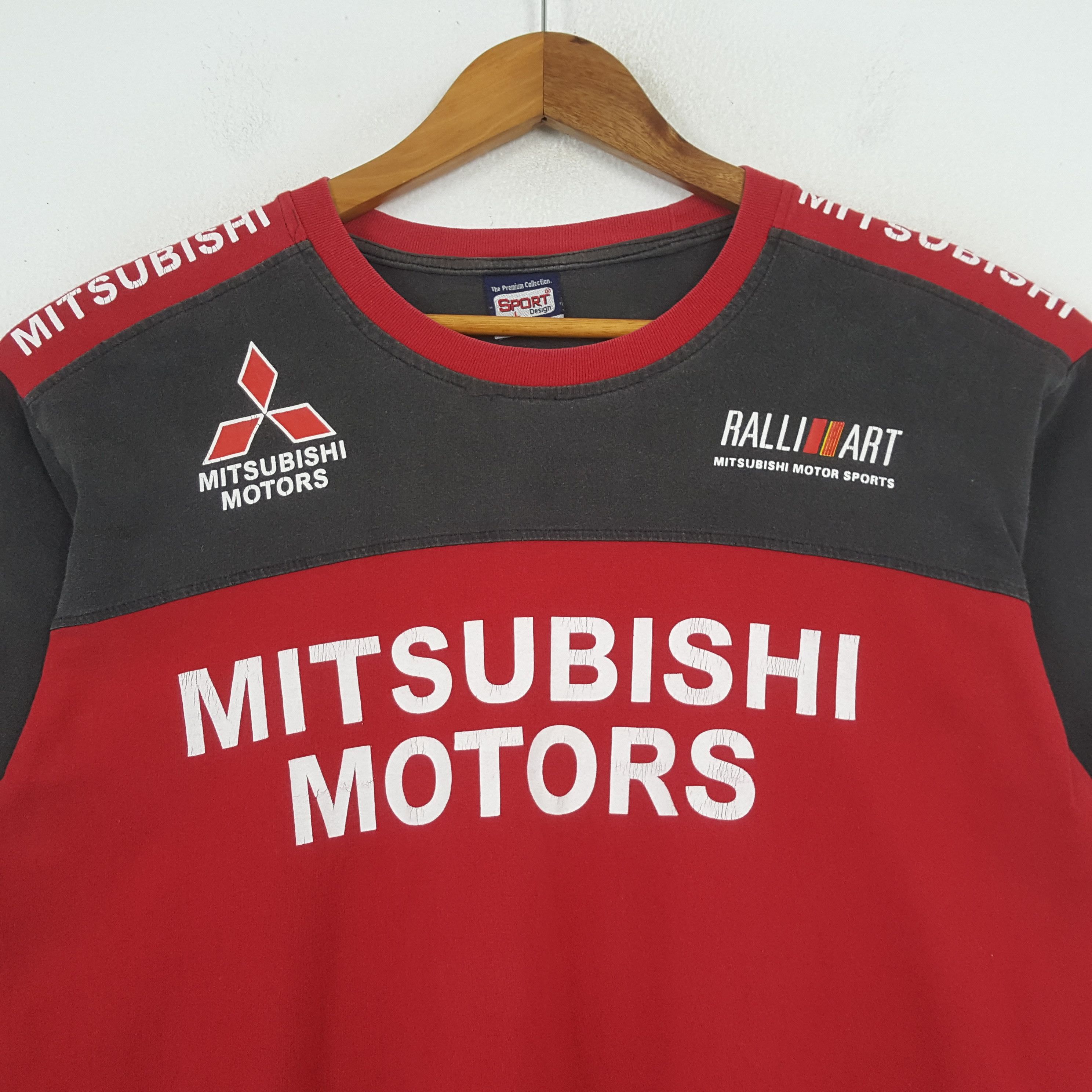 Japanese Brand × Vintage Vintage MITSUBISHI MOTORS Racing Team T-shirt C285N77 Size US L / EU 52-54 / 3 - 2 Thumbnail