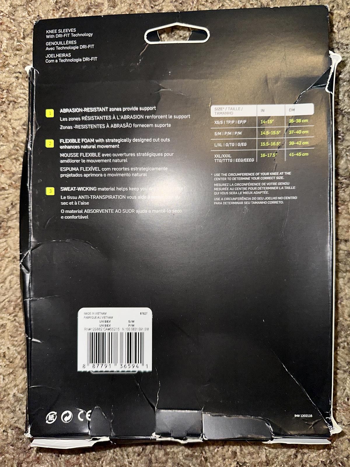 Nike Nike Pro Strong Knee Protective Sleeve Size ONE SIZE - 9 Thumbnail