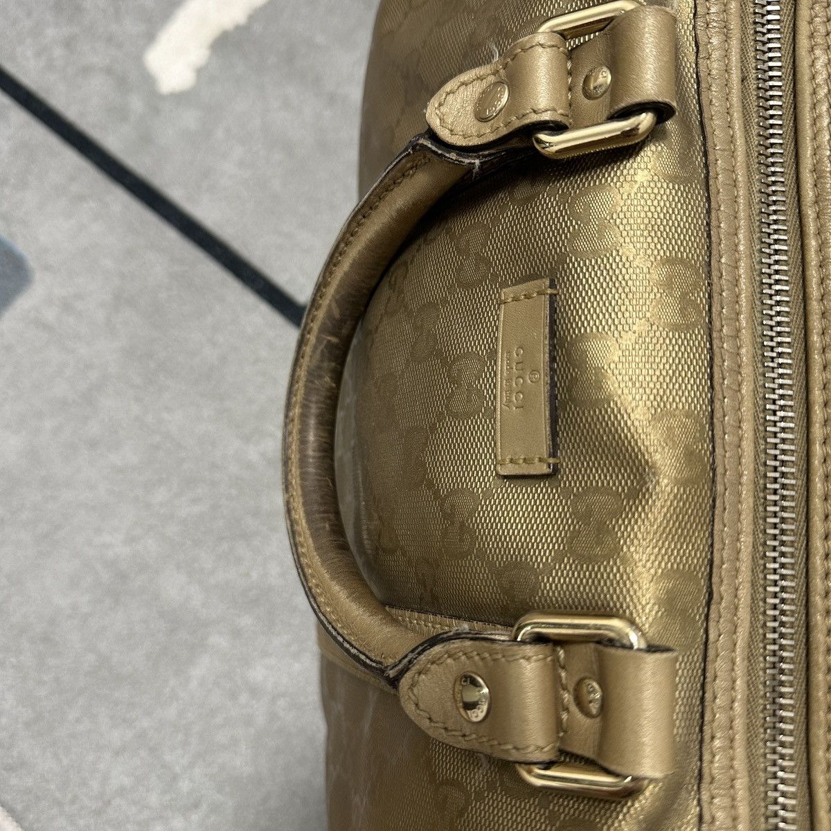 Gucci Vintage Gucci Monogram Hand Bag GG Size ONE SIZE - 8 Thumbnail
