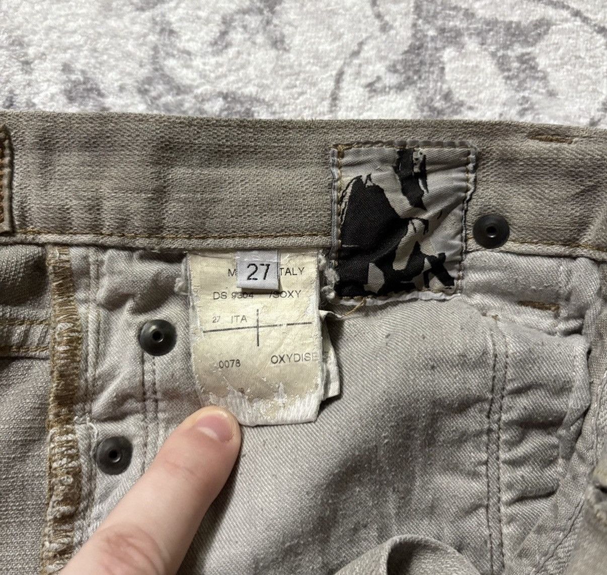 Rick Owens Drkshdw Rick owens drkshdw oxydise denim Size US 30 / EU 46 - 7 Thumbnail