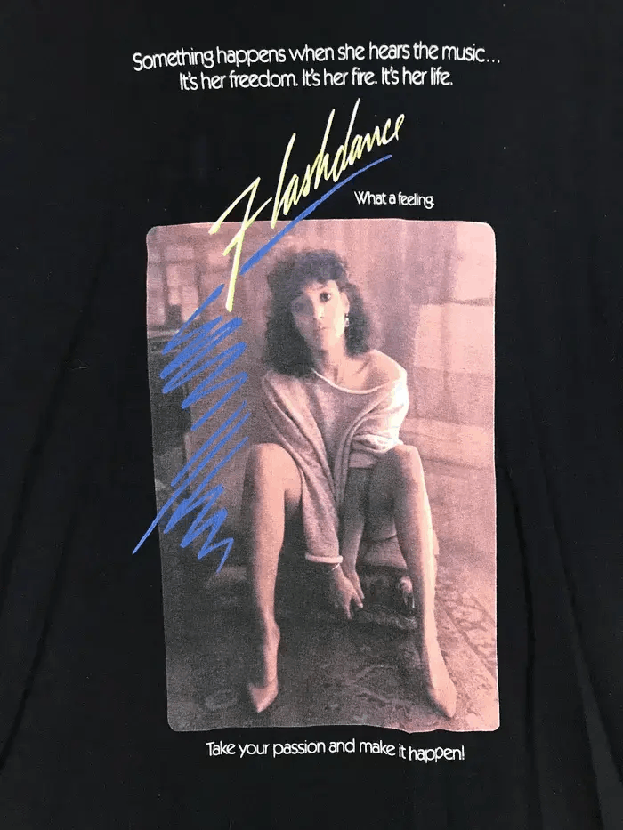 American Apparel Flashdance Film Tshirts Size L / US 10 / IT 46 - 3 Thumbnail