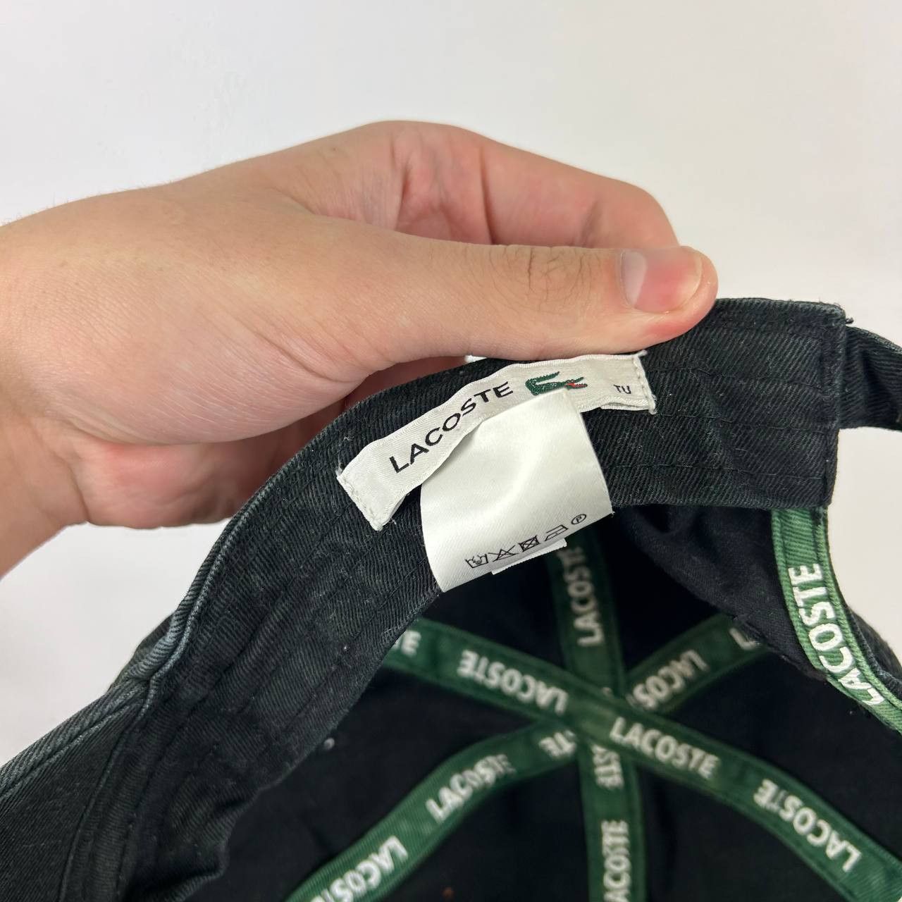 Lacoste Vintage Lacoste cap Black Rap Y2K Size ONE SIZE - 7 Thumbnail