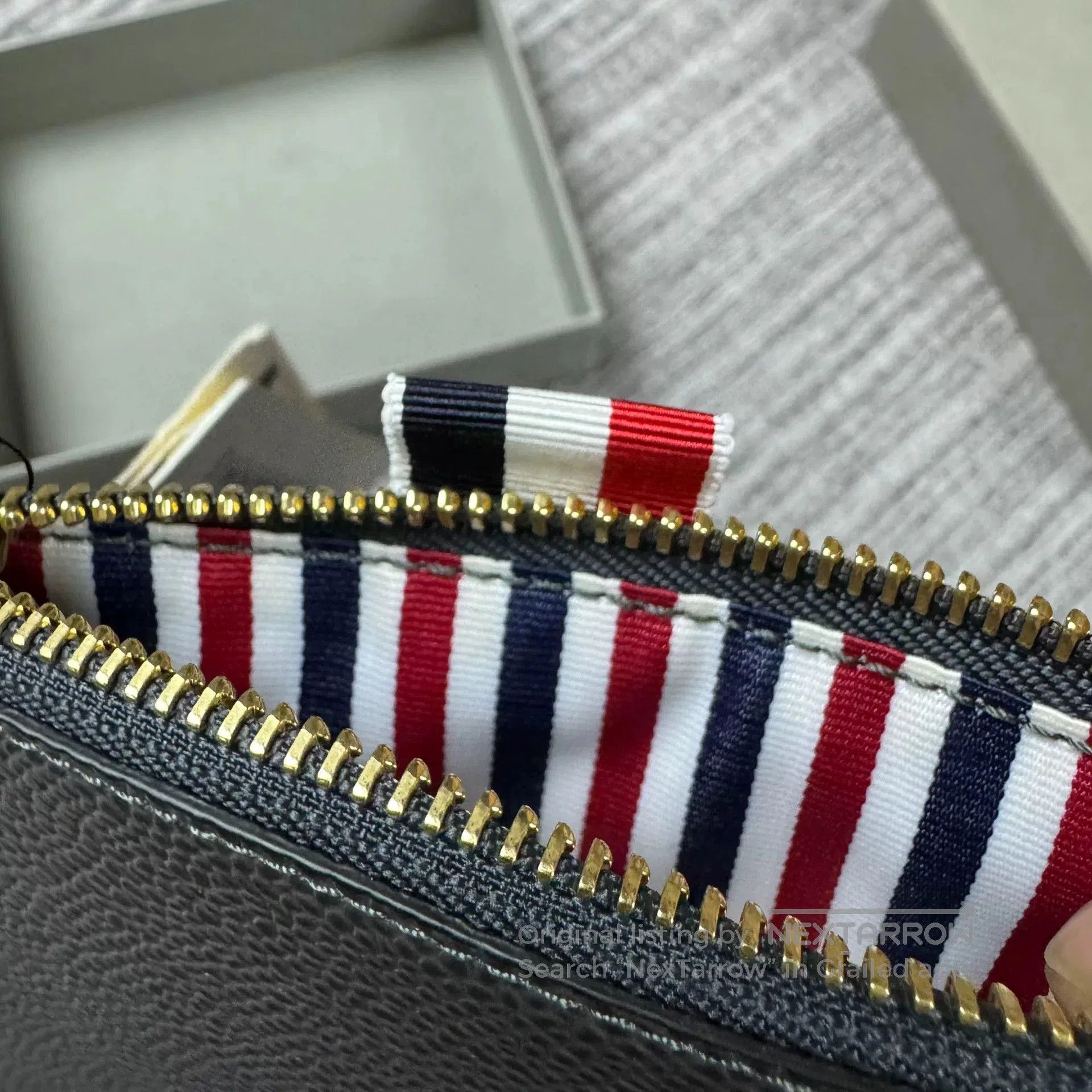 Thom Browne Thom Browne Black Card Holder with Tag. Size ONE SIZE - 6 Thumbnail